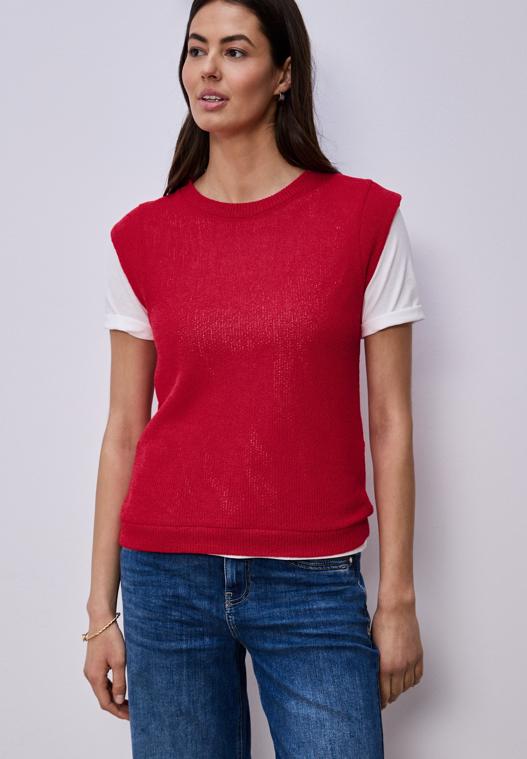 STREET ONE Trägertop Rundhalsausschnitt