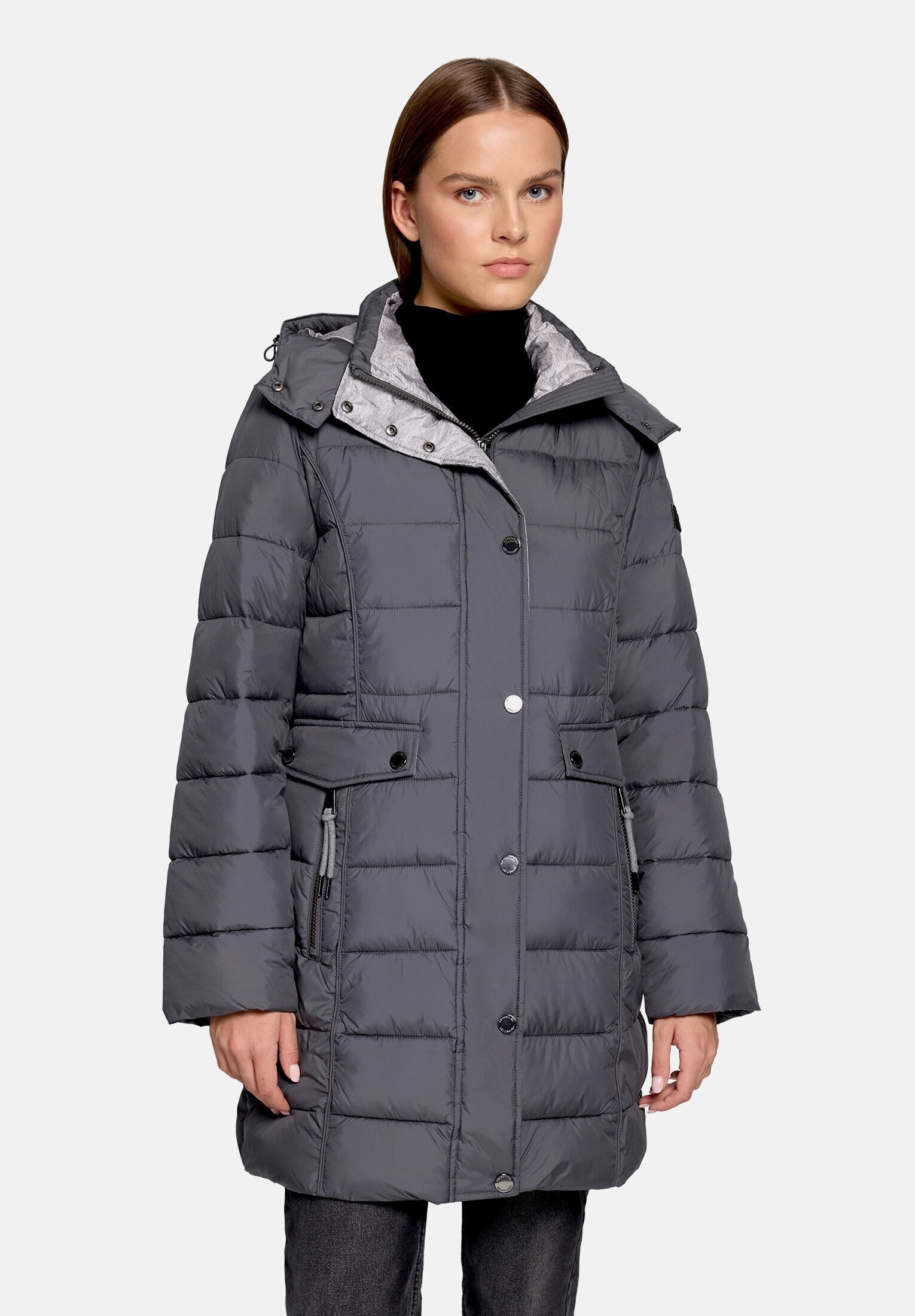 Betty Barclay Steppjacke »Damen mit abnehmbarer Kapuze« mit Kapuze