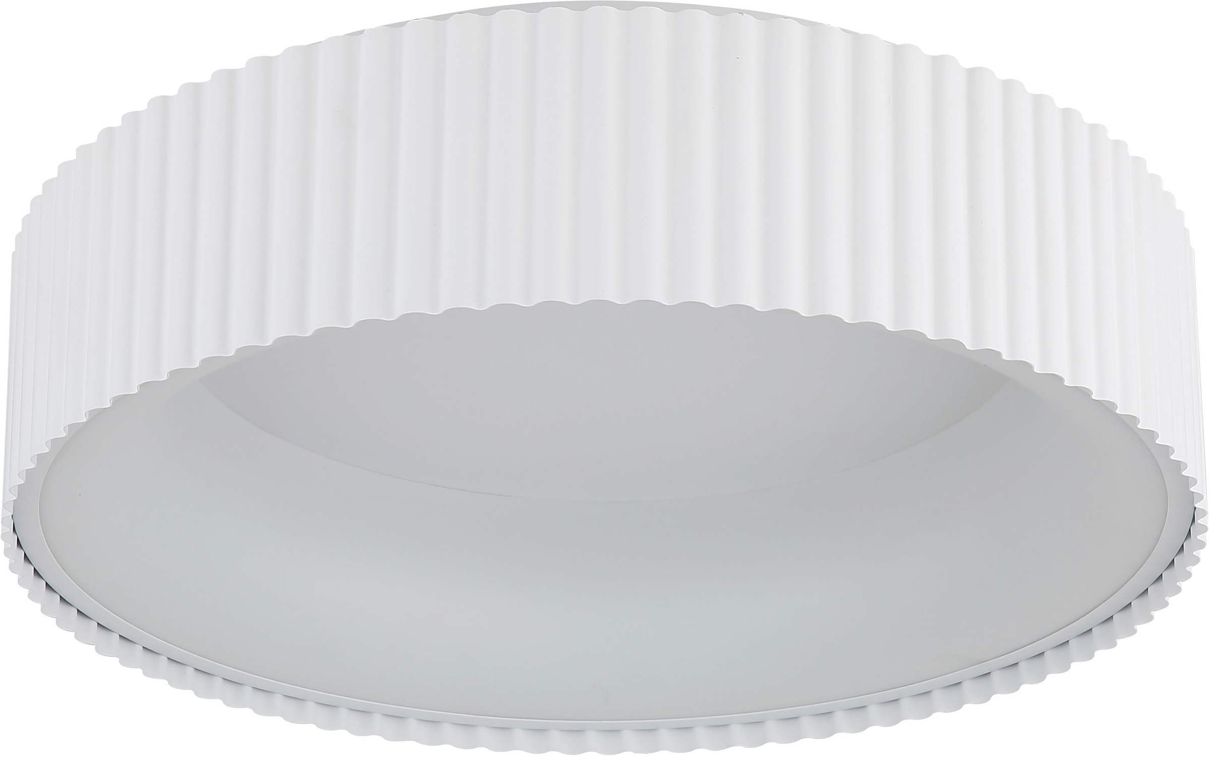 GLOBO LIGHTING Deckenleuchte »KEMP« LED-Modul 1 Stk. LED Deckenleuchte weiß matt, dimmbar, Memoryfunktion, modern