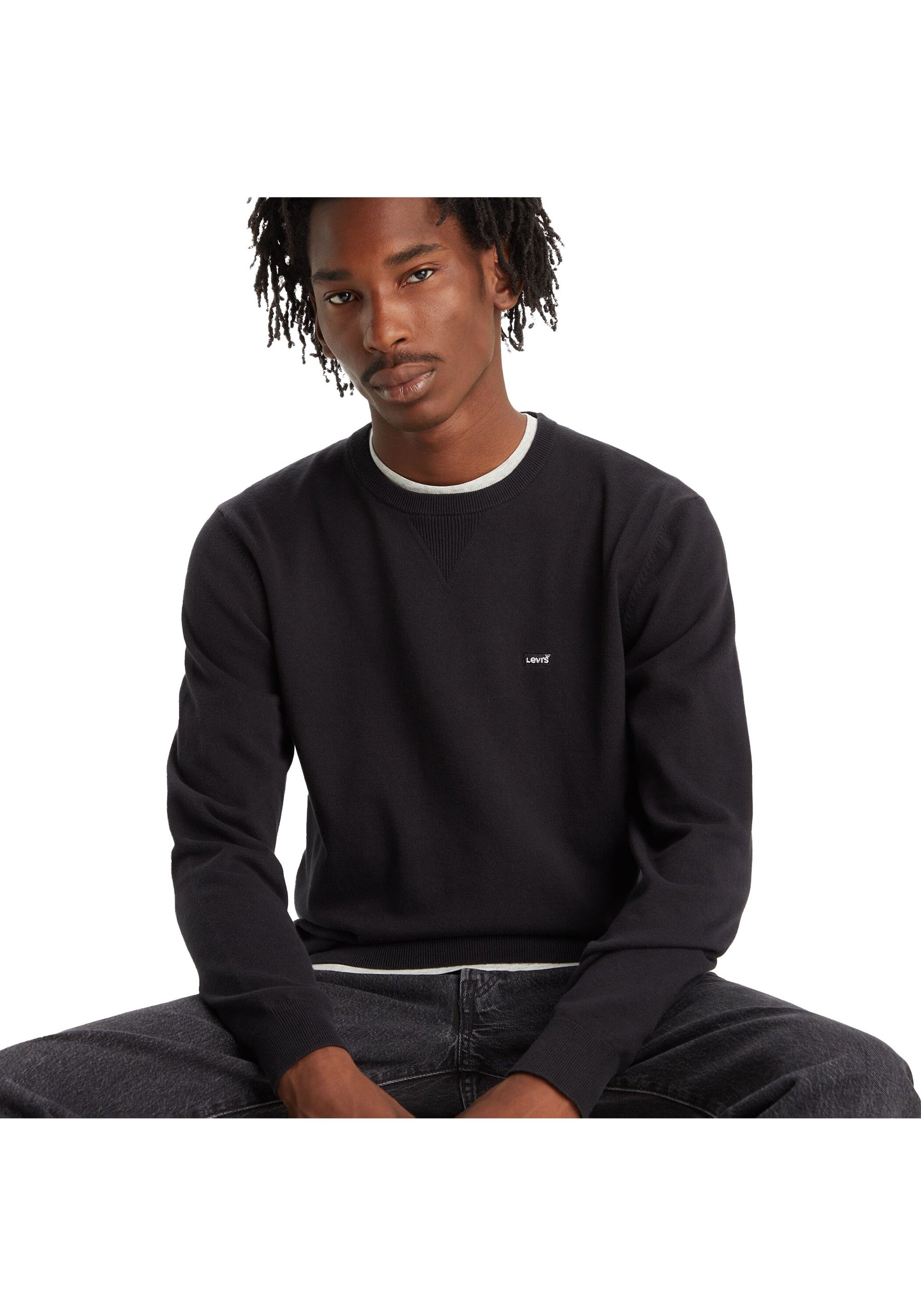 Levi's® Sweater »Strickpullover Lightweight Housemark Sweater 1er Pack«