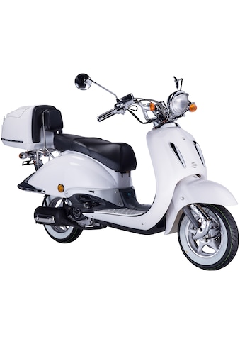 GT UNION Motorroller »Strada«, 50 cm³, 45 km/h, Euro 5, 3 PS, (Set), mit Topcase kaufen