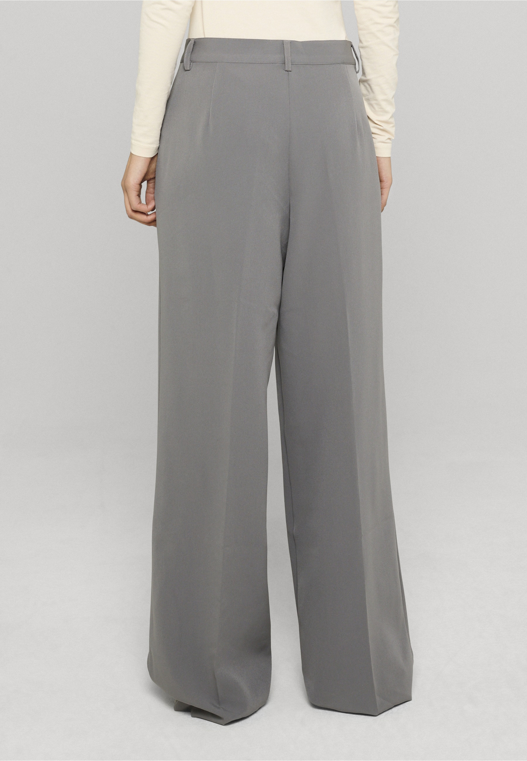 URBAN CLASSICS Stoffhose »Urban Classics Ladies Wide Leg Trousers«