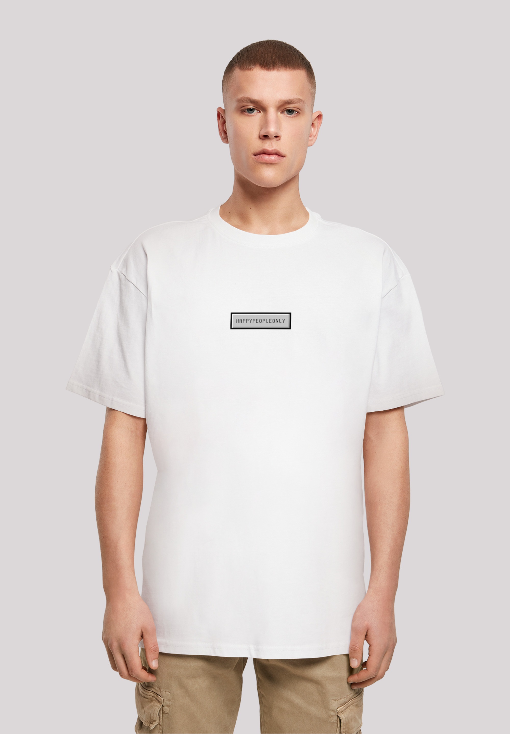 F4NT4STIC T-Shirt »SIlvester Party Happy People Only«, Print