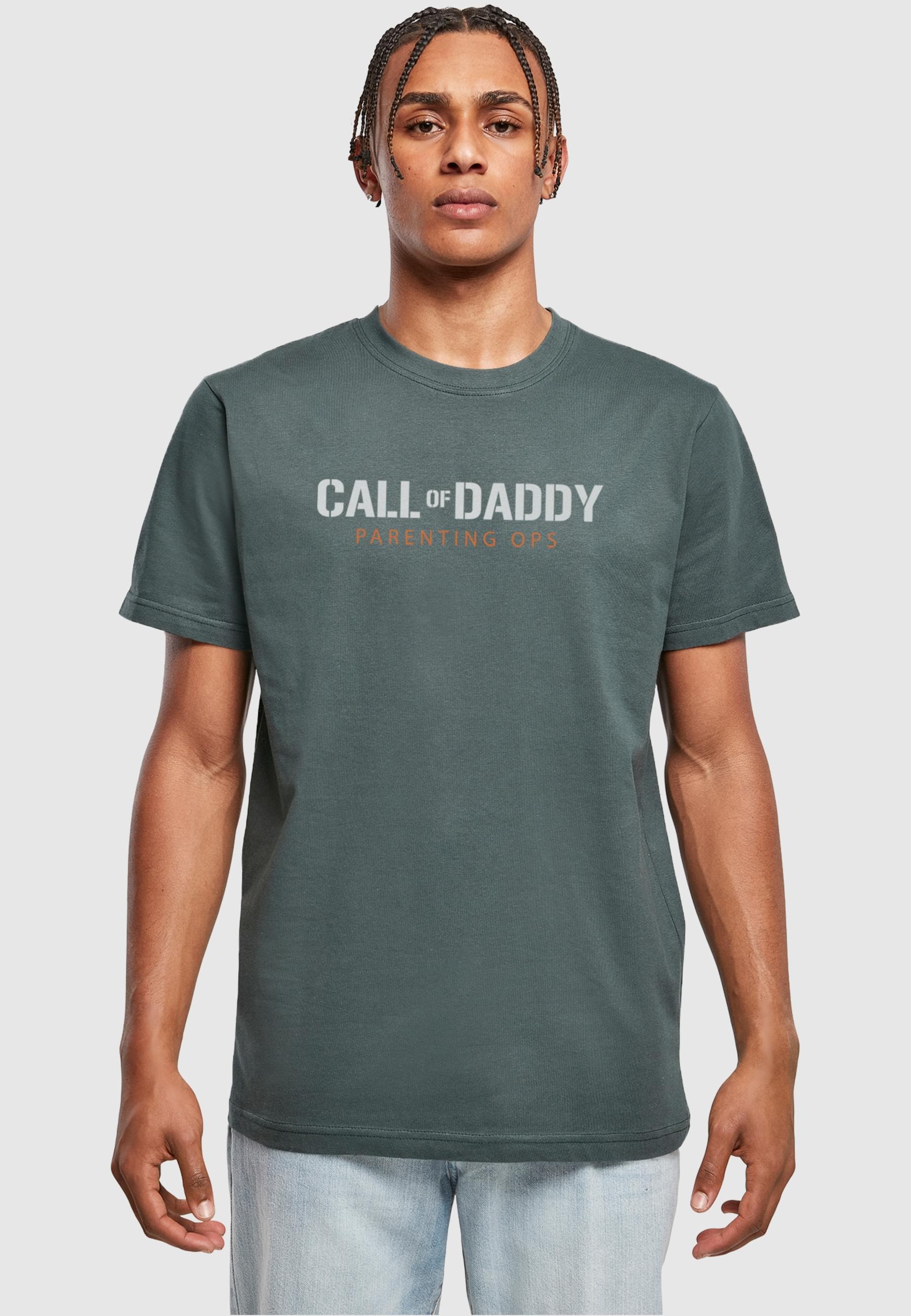 Thumbnail - Merchcode T-Shirt "Merchcode Herren Fathers Day - Call of Daddy T-Shirt" 1 Stk.