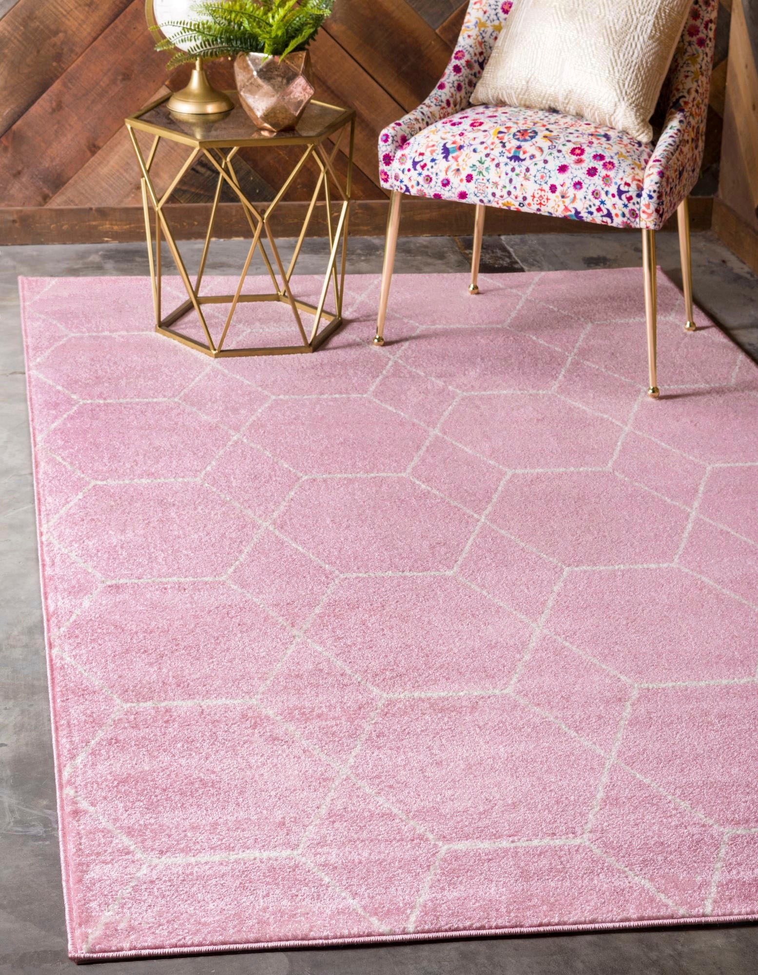 Myflair Möbel & Accessoires Teppich »Crosses Frieze Lagerräumung«, rechteckig, 8 mm Höhe, Kurzflor, gewebt, modernes Design, ideal im Wohnzimmer & Schlafzimmer