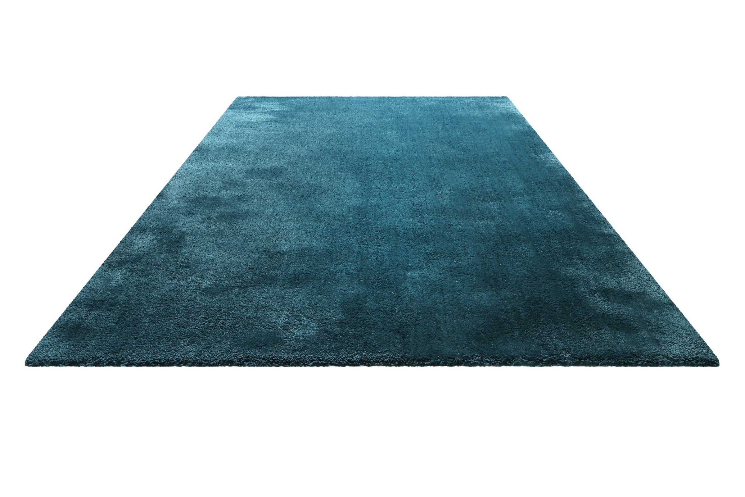Homie Living Teppich »Pisa«, rund, 25 mm Höhe, Hochflor, Microfaser, uni, weich, Shaggy, Wohnzimmer, Schlafzimmer