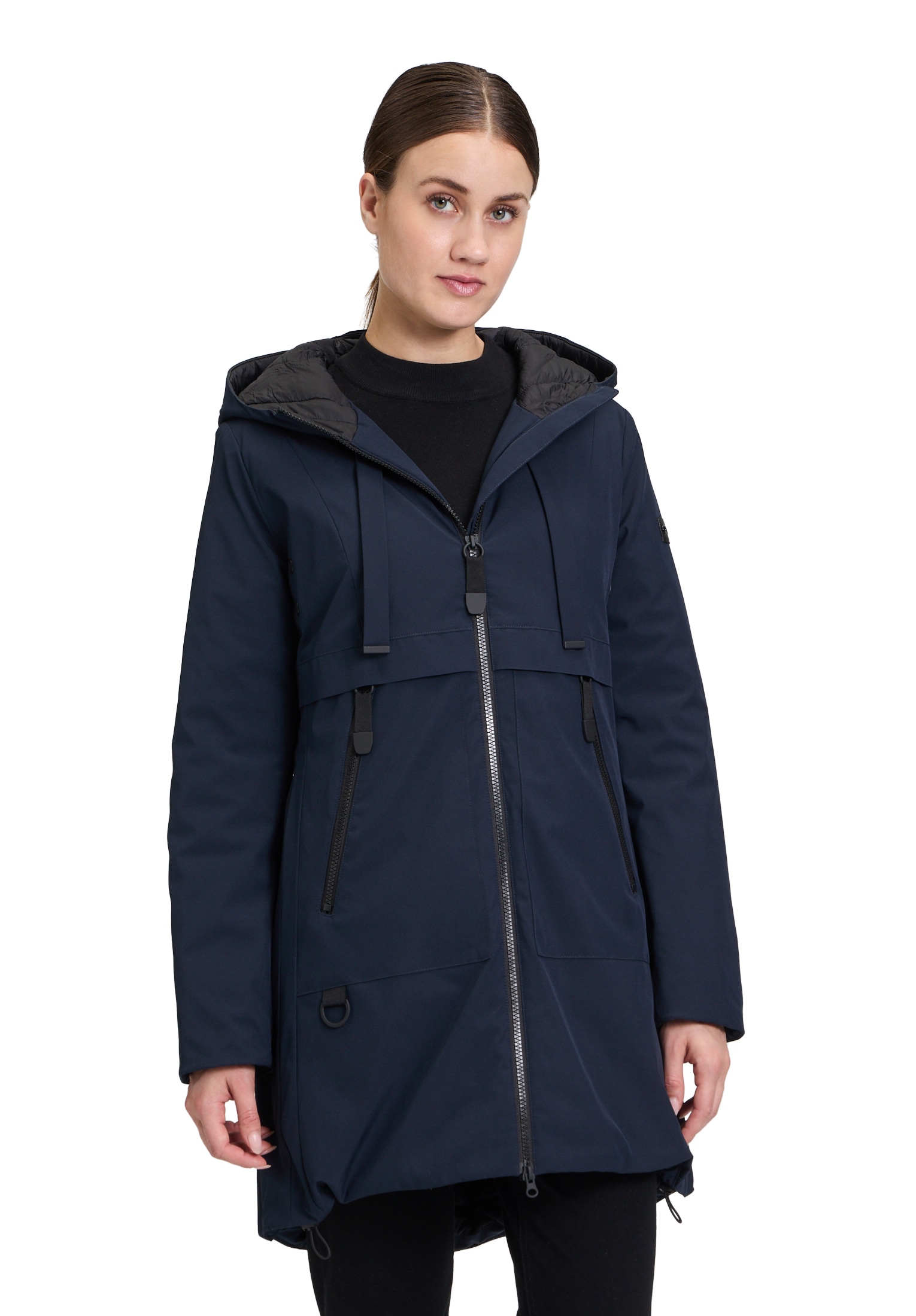 Betty Barclay Outdoorjacke "Betty Barclay Outdoorjacke mit Kapuze", mit Kapuze