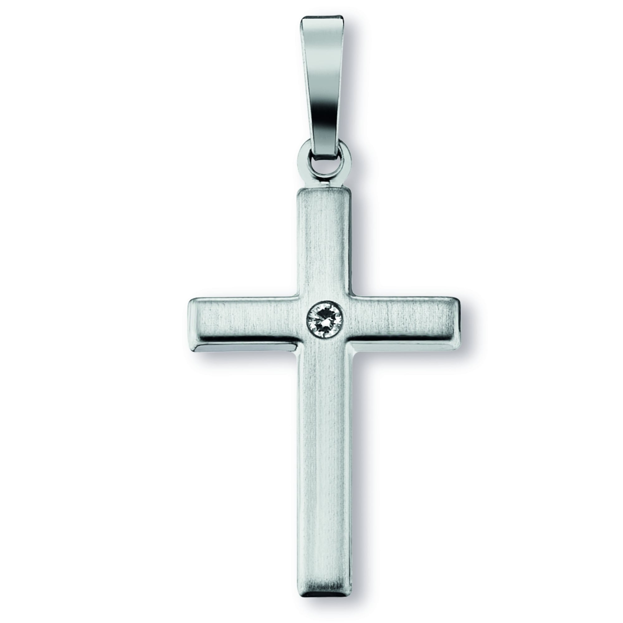 ONE ELEMENT Kettenanhänger »Zirkonia bestellen Kreuz Silber«, | BAUR 925 Silber aus für Schmuck Anhänger Damen