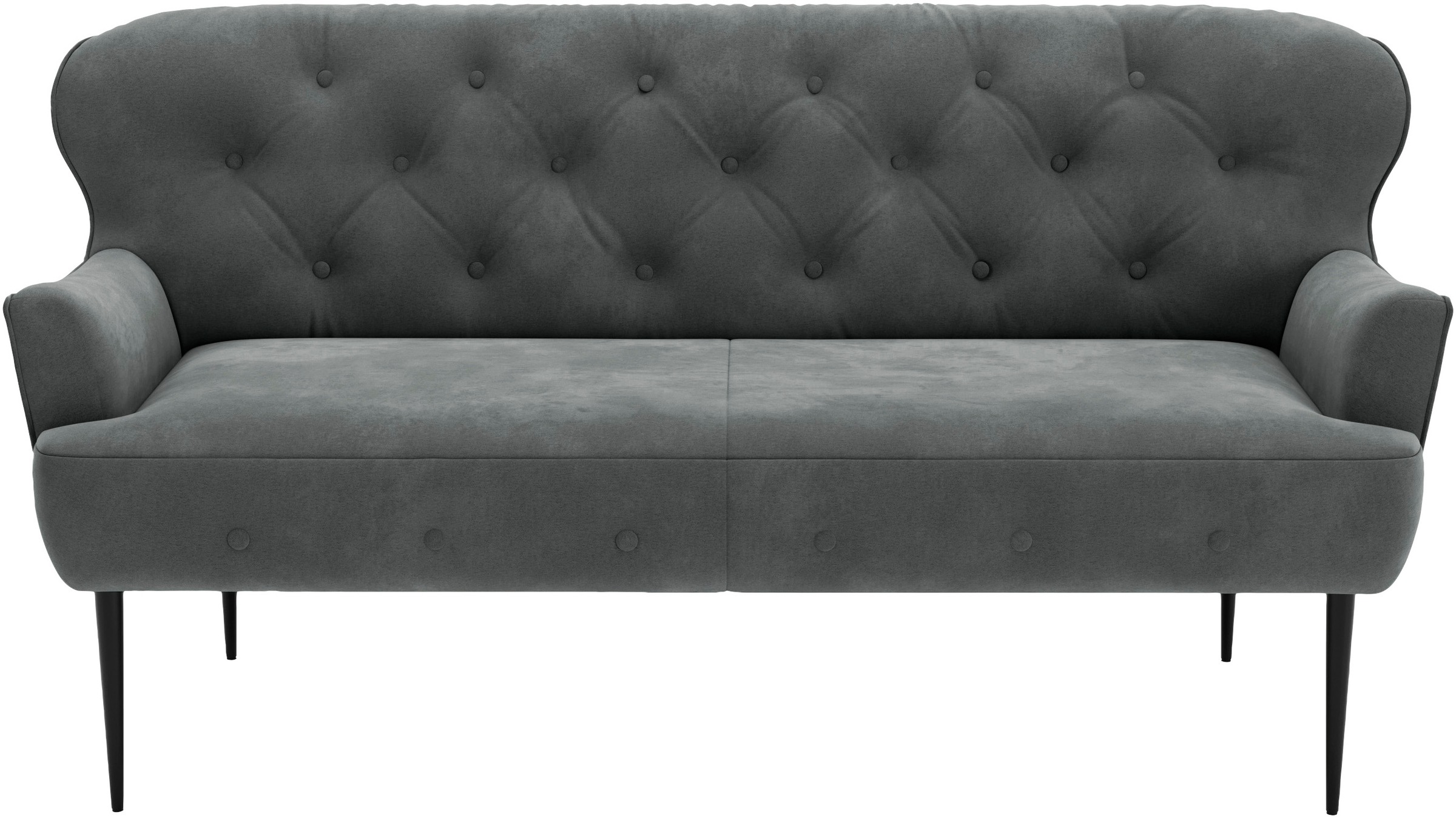 Home affaire 2,5-Sitzer "Amber" mit Knopfheftung,in verschieden Stoffarten günstig online kaufen