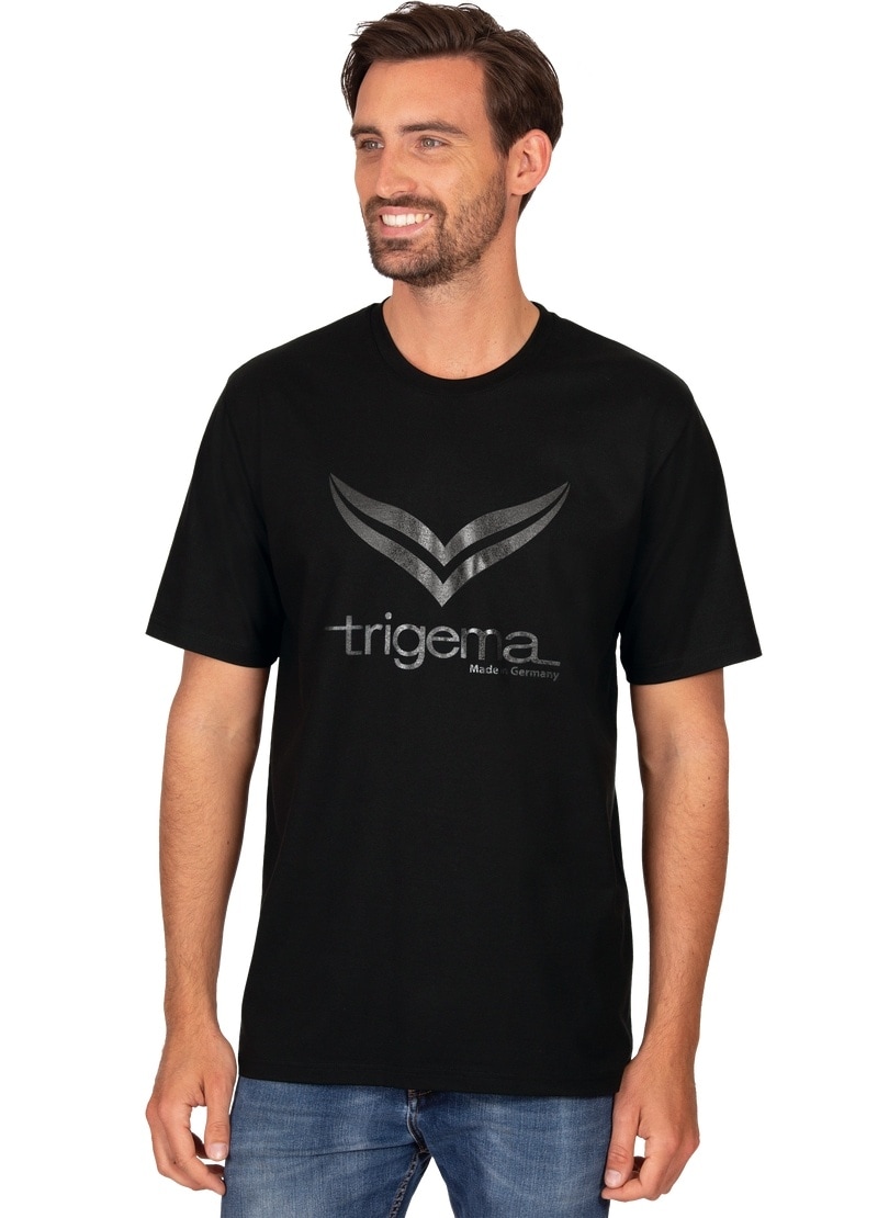 mit BAUR T-Shirt Trigema | ▷ »TRIGEMA kaufen TRIGEMA-Logo« T-Shirt