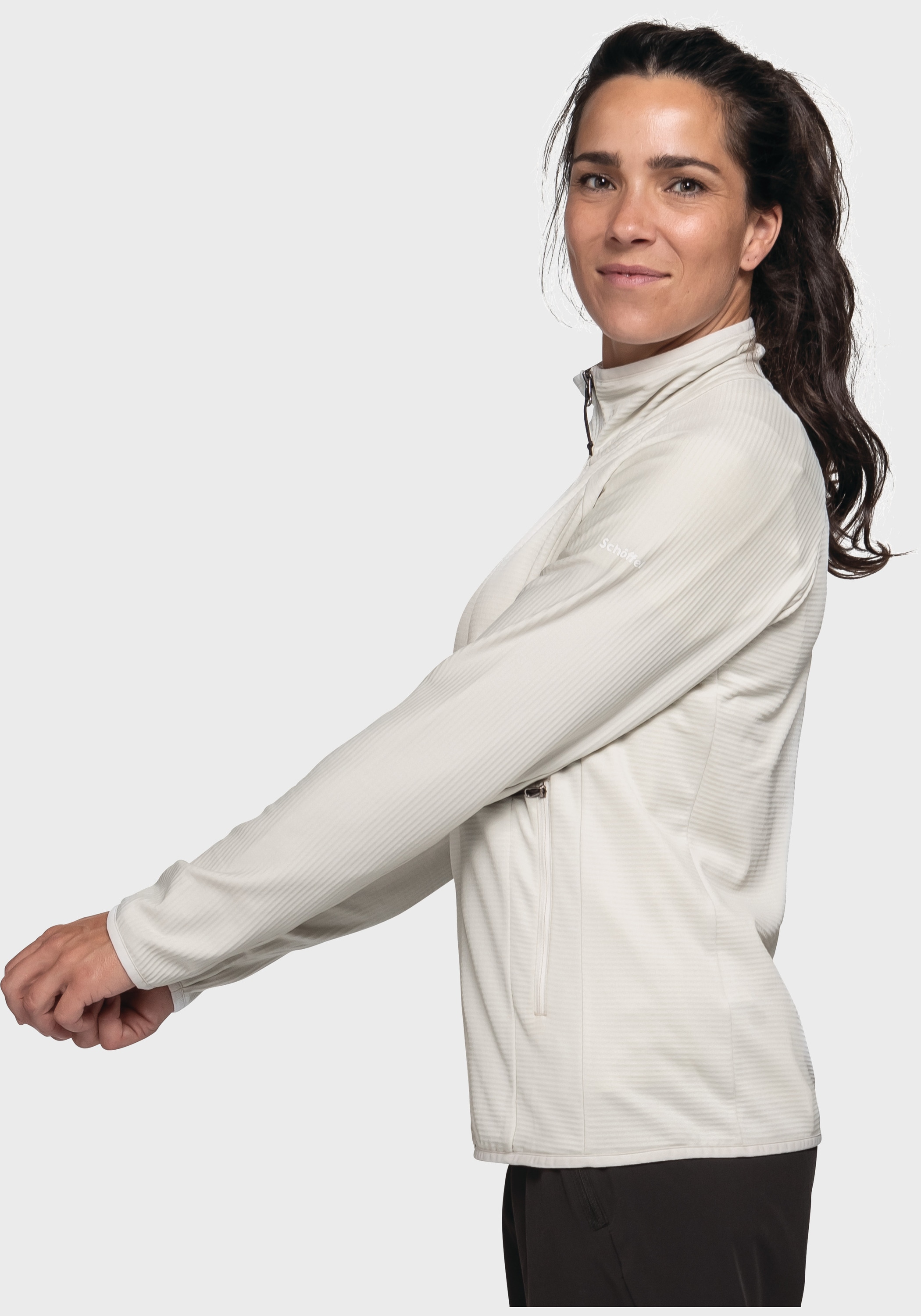Schöffel Fleecejacke »Hiking Fleece Jk Style Cascata WMS«, ohne Kapuze
