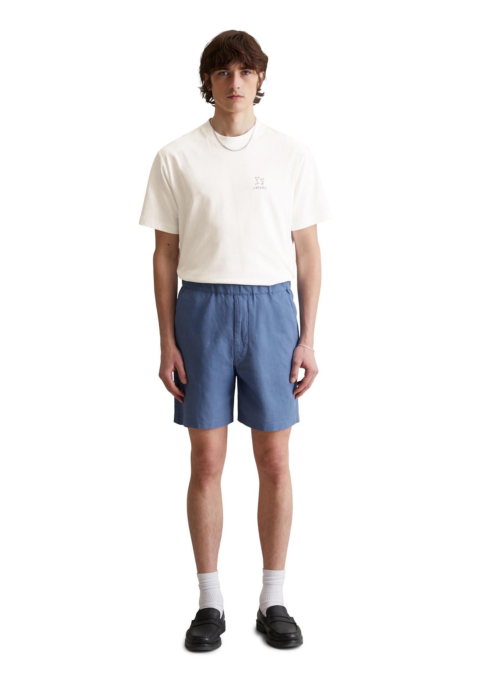 Marc O'Polo DENIM Shorts »aus Leinen-Bio-Baumwoll-Mix«