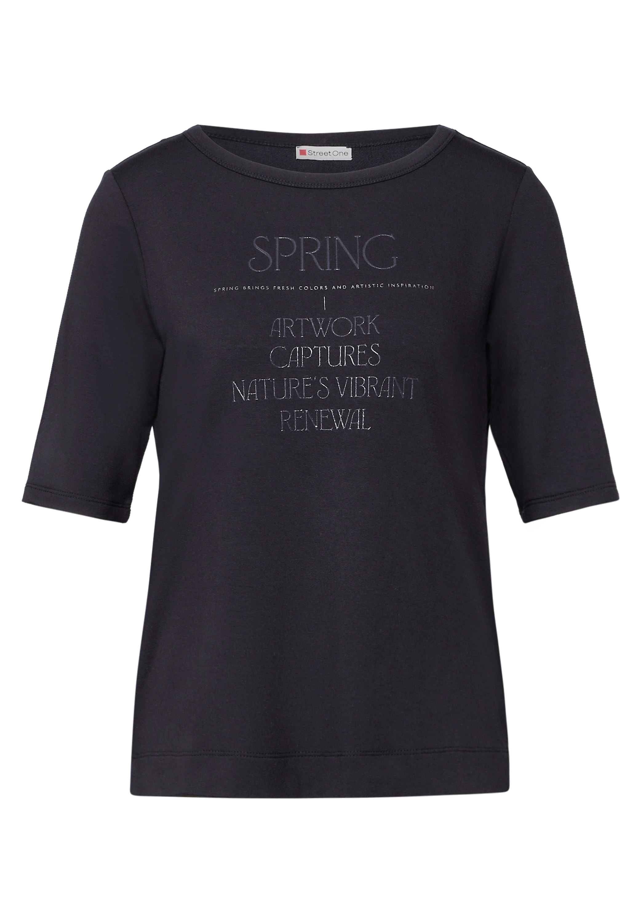 STREET ONE T-Shirt, Rundhalsausschnitt