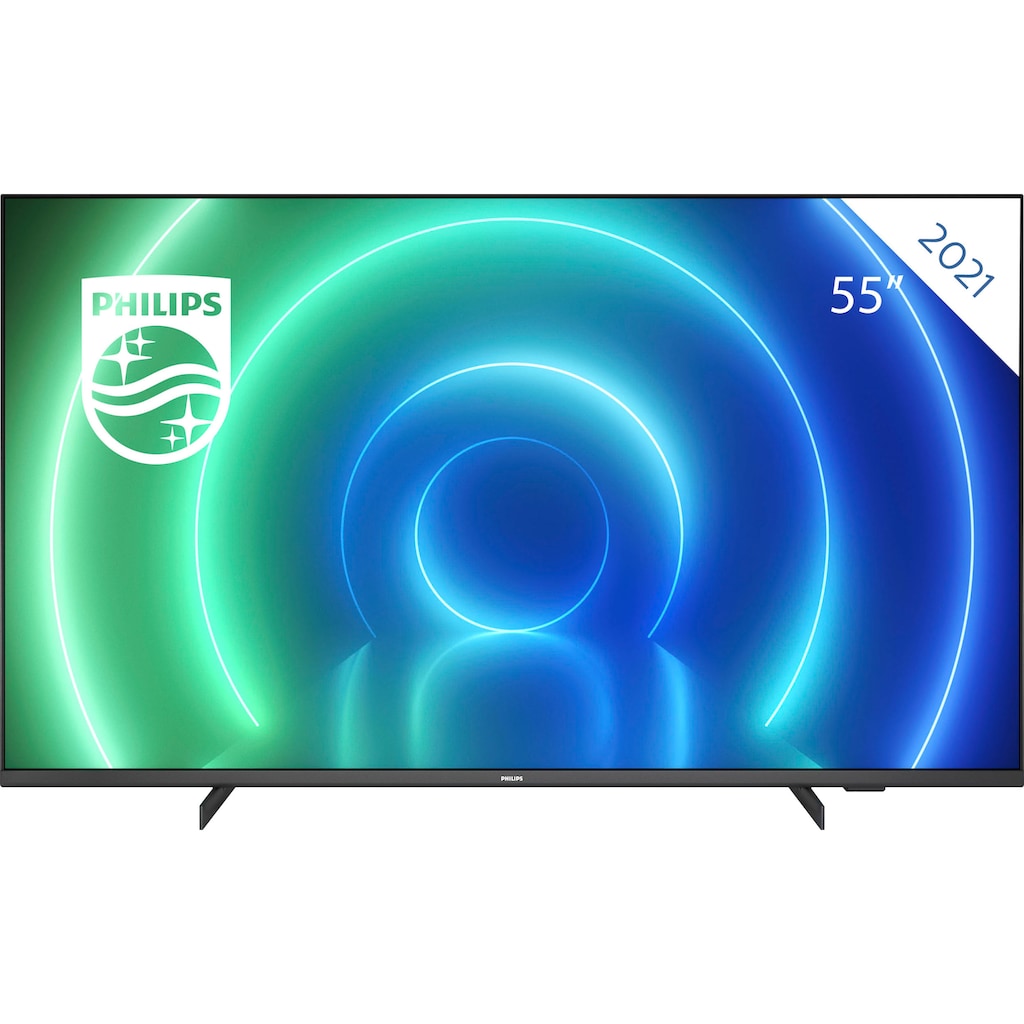 Philips LED-Fernseher »55PUS7506/12«, 139 cm/55 Zoll, 4K Ultra HD, Smart-TV