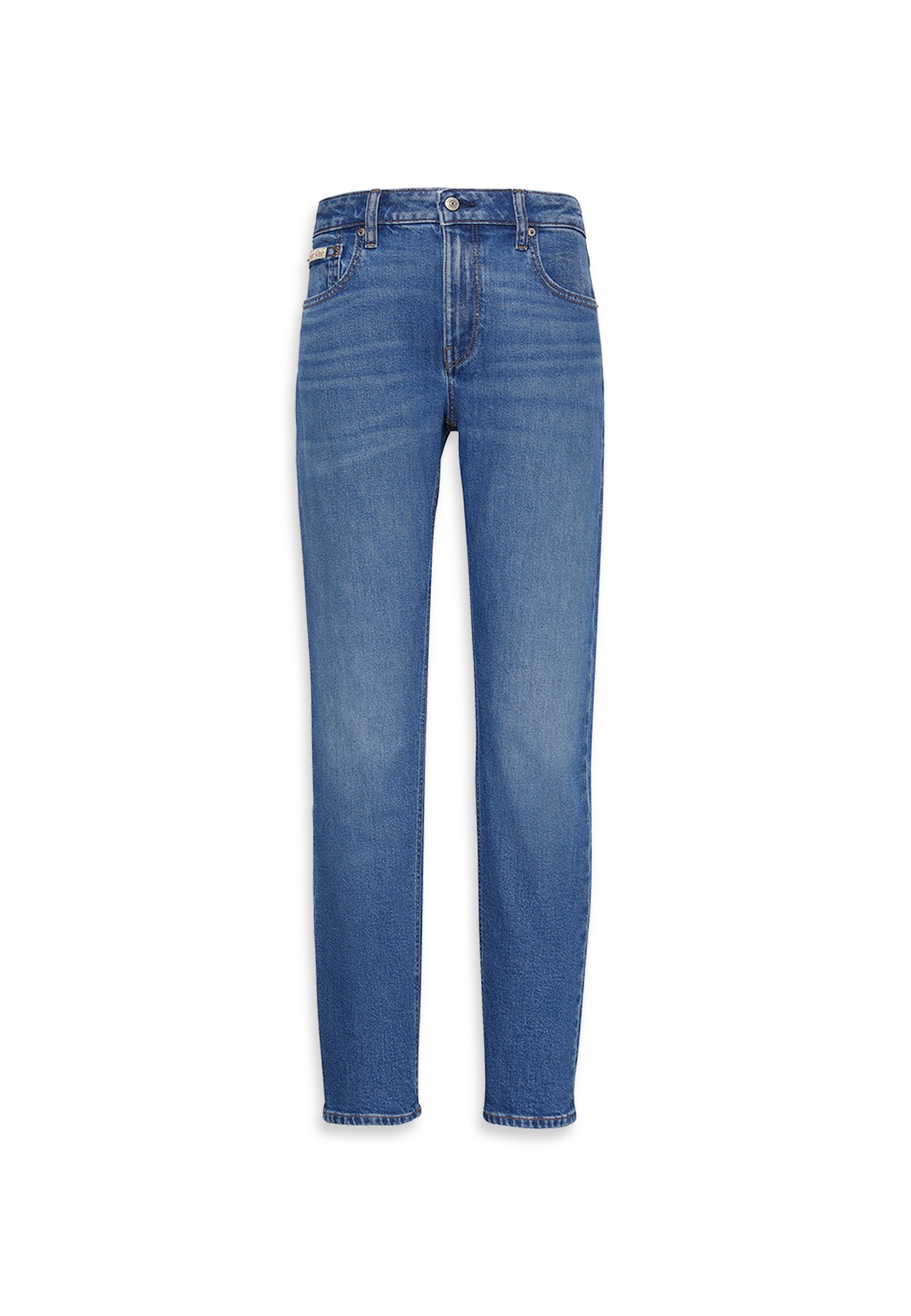 Calvin Klein Jeans Skinny-fit-Jeans »MID RISE SLIM«, Mit Gürtelschlaufen