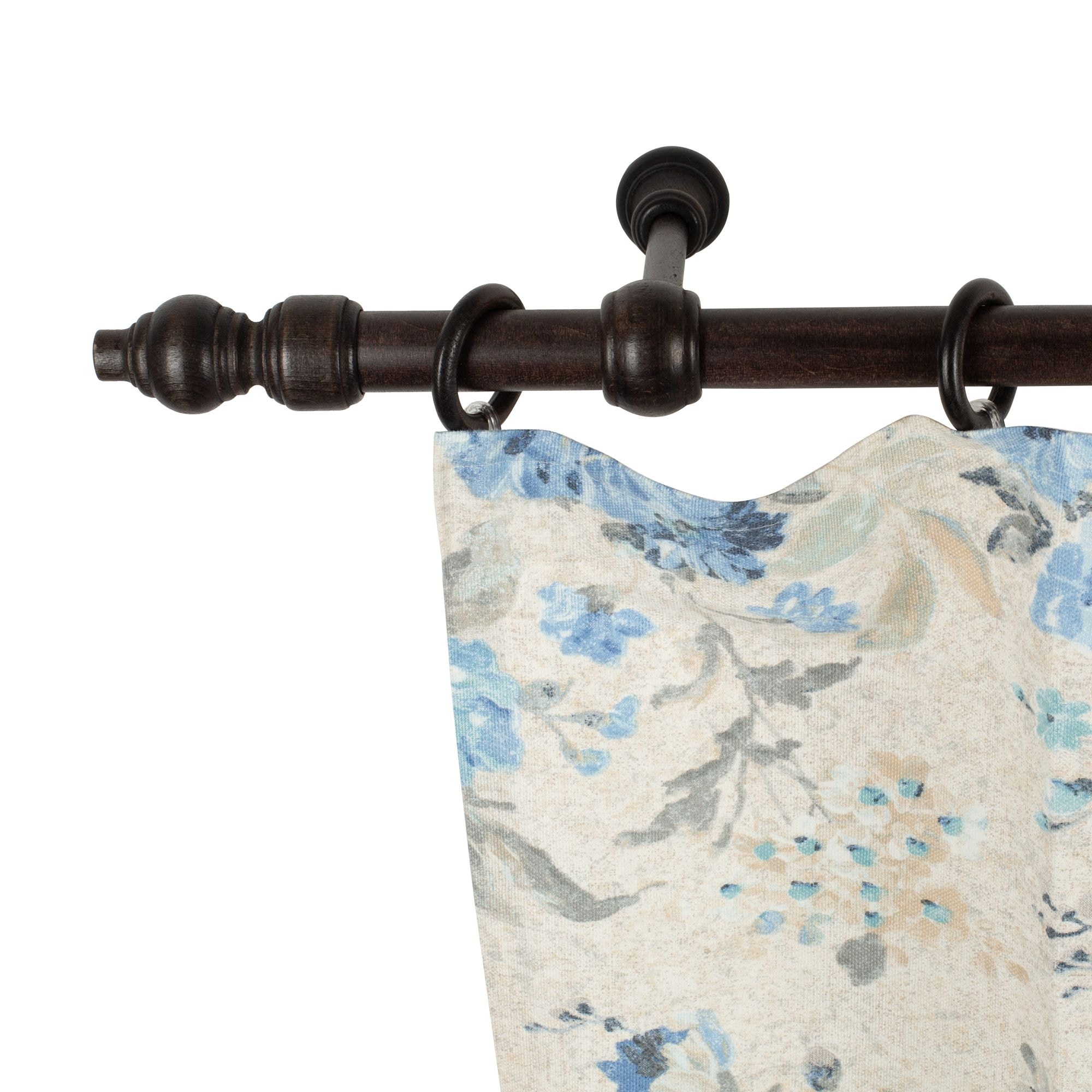 SN DECO GROUP Gardinenstange "Filigrano" 1 läufig-läufig Fixmaß 28 mm, Holz günstig online kaufen