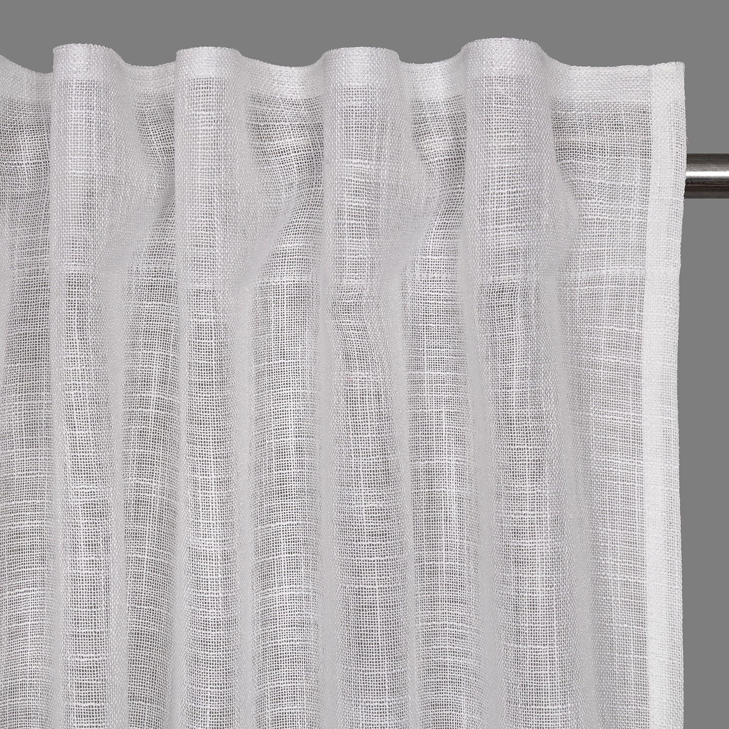 Home Living by Gerster Gardine »Iwana« verdeckte Schlaufen 1 Stk. tlg. SB-Schal "Iwana" mit Kombiband