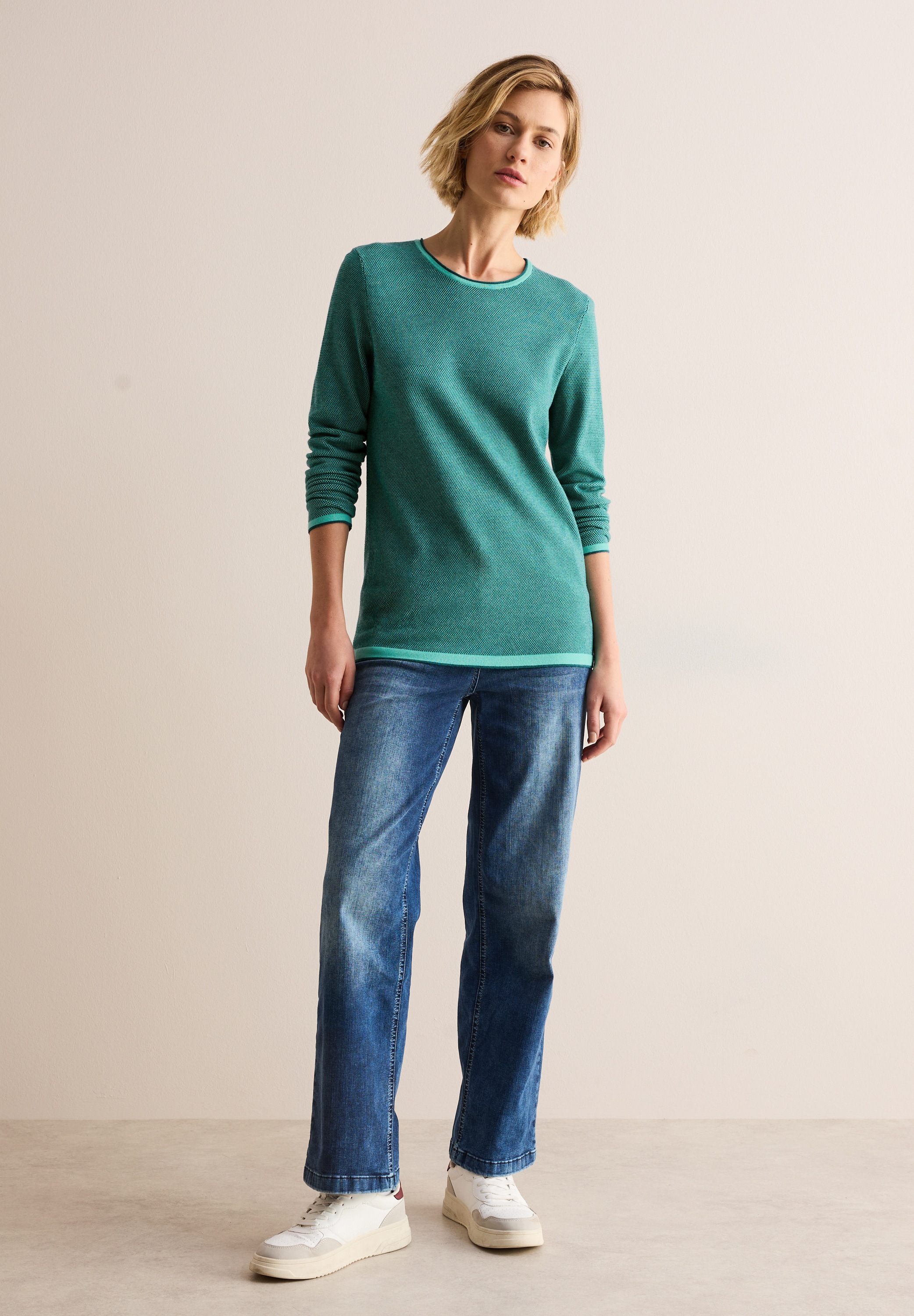 Cecil Strickpullover, aus Feinstrick
