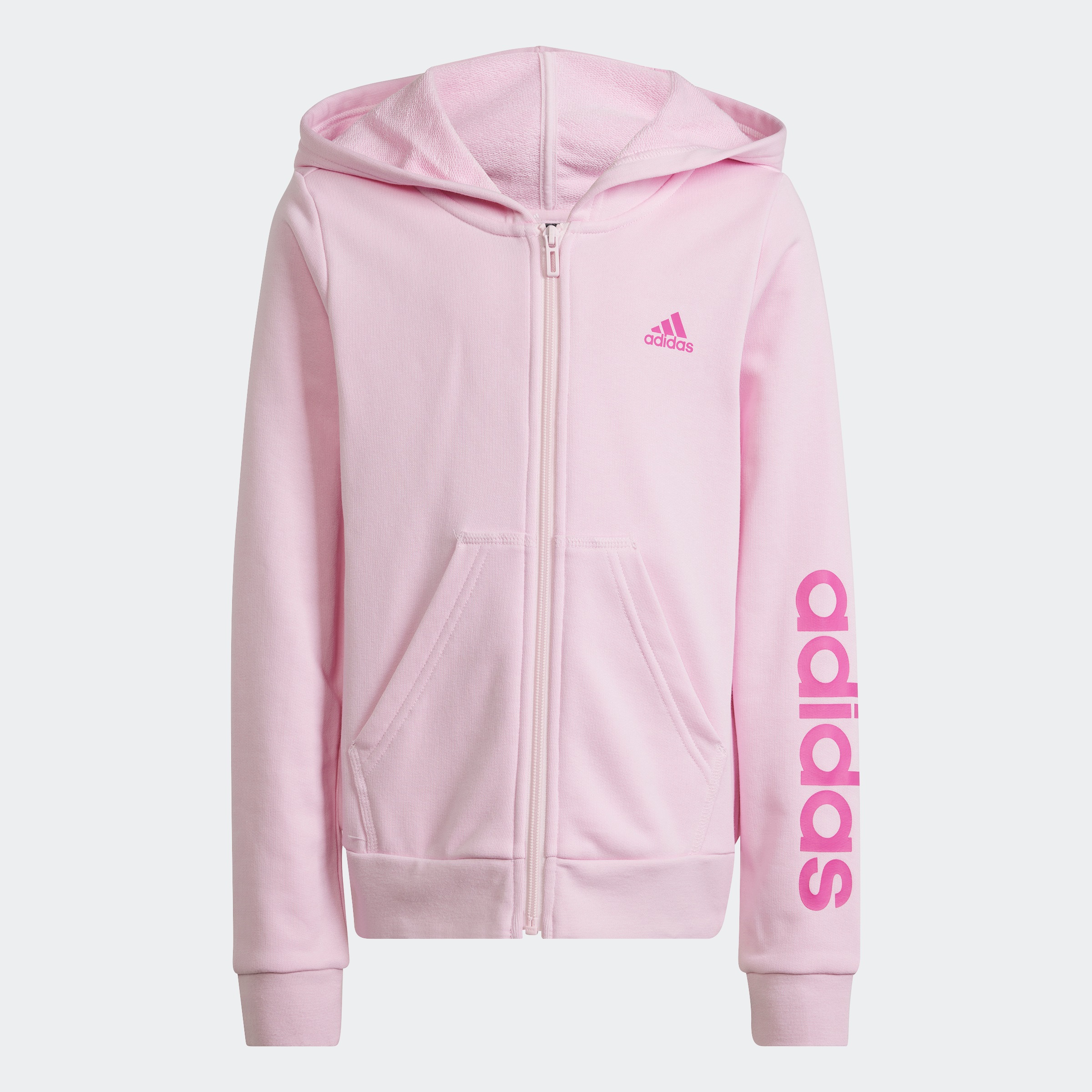 adidas Sportswear Kapuzensweatjacke »ESSENTIALS LINEAR LOGO KAPUZENJACKE«, (1  tlg.) online kaufen | BAUR