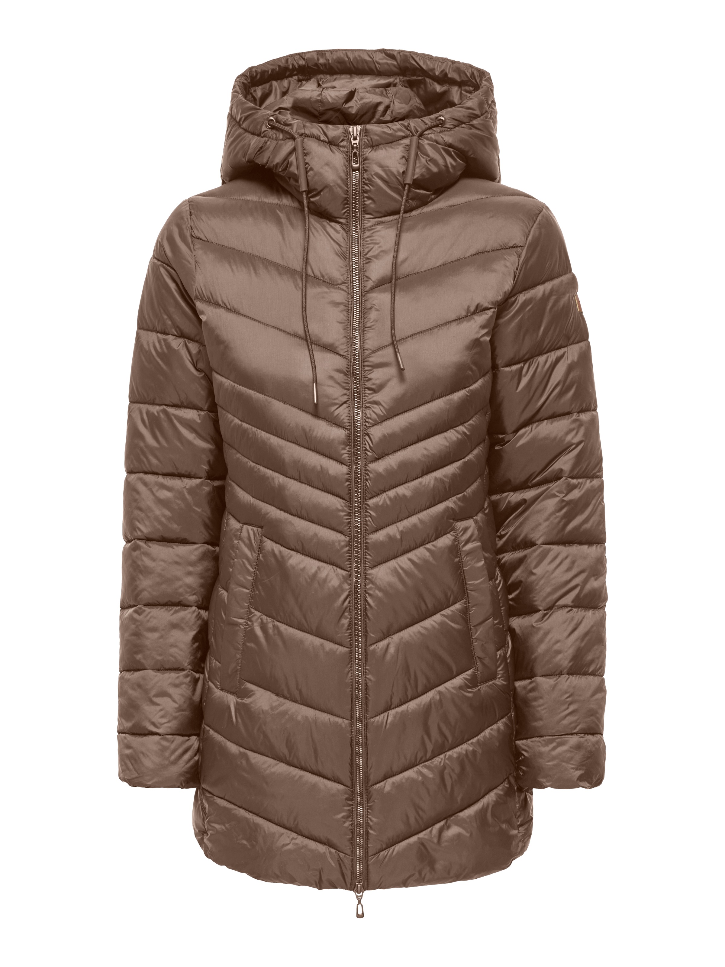 ONLY Steppjacke »ONLMIMI  COAT CC OTW« mit Kapuze Kunstfaser
