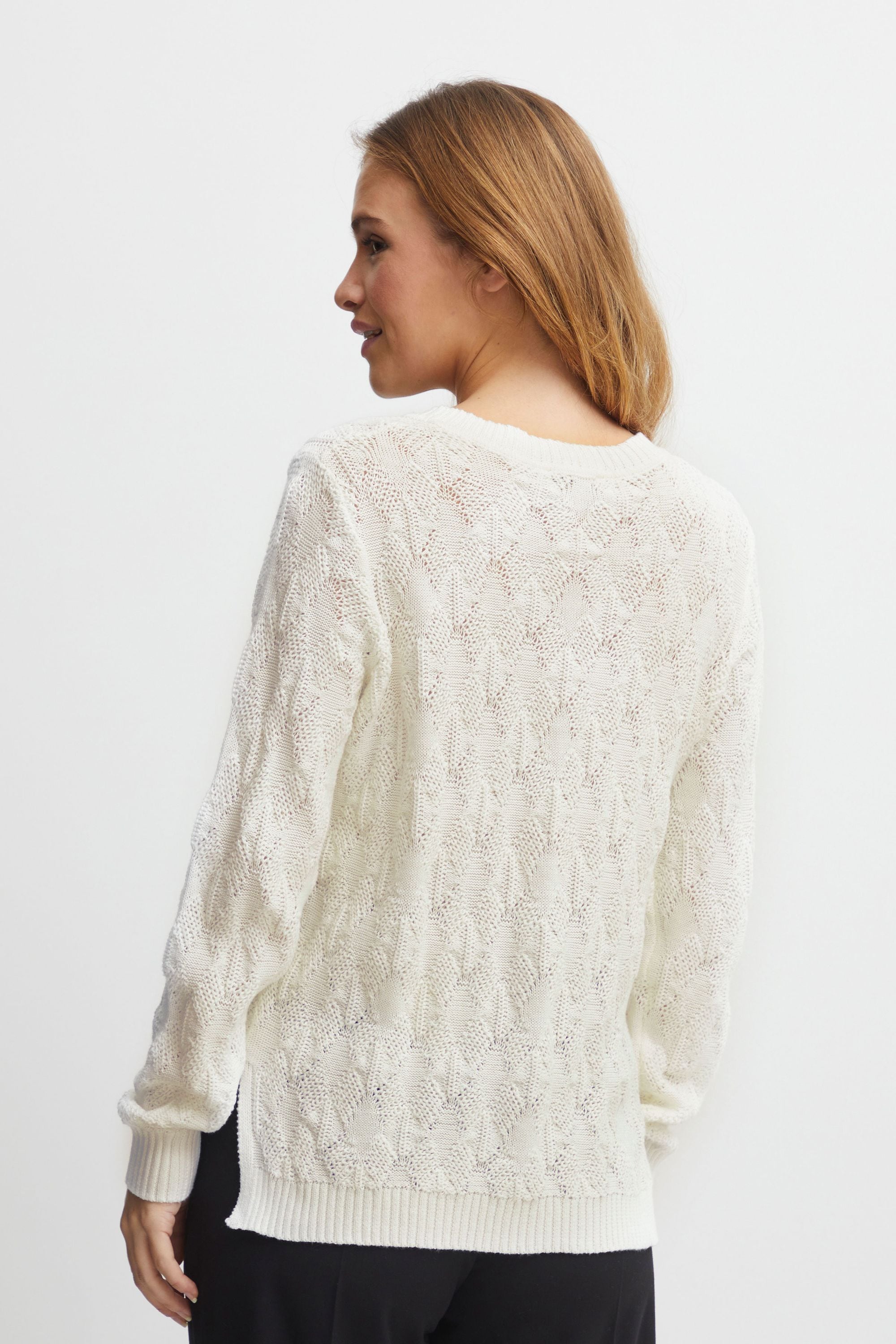 b.young Strickfleece-Pullover »Strickpullover BYMilja«