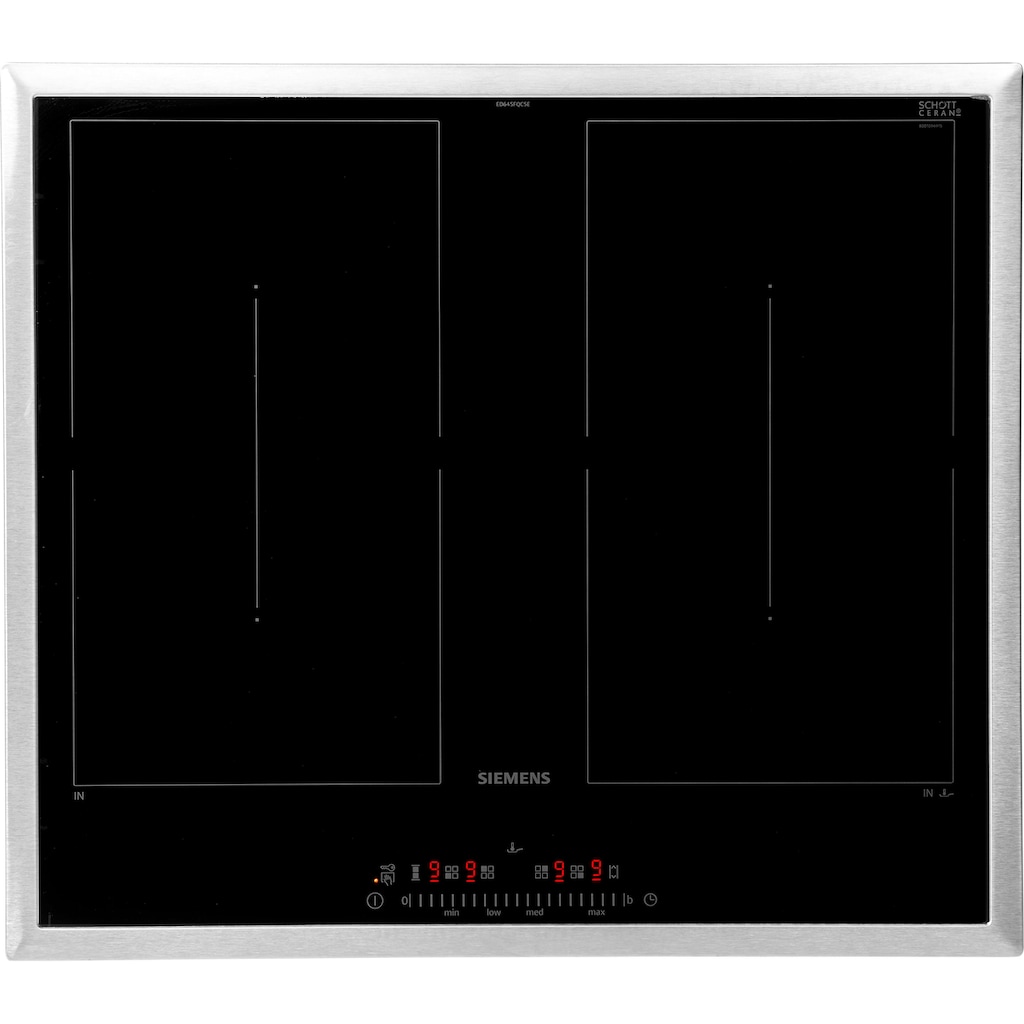 SIEMENS Flex-Induktions-Kochfeld von SCHOTT CERAN® »ED645FQC5E«, ED645FQC5E