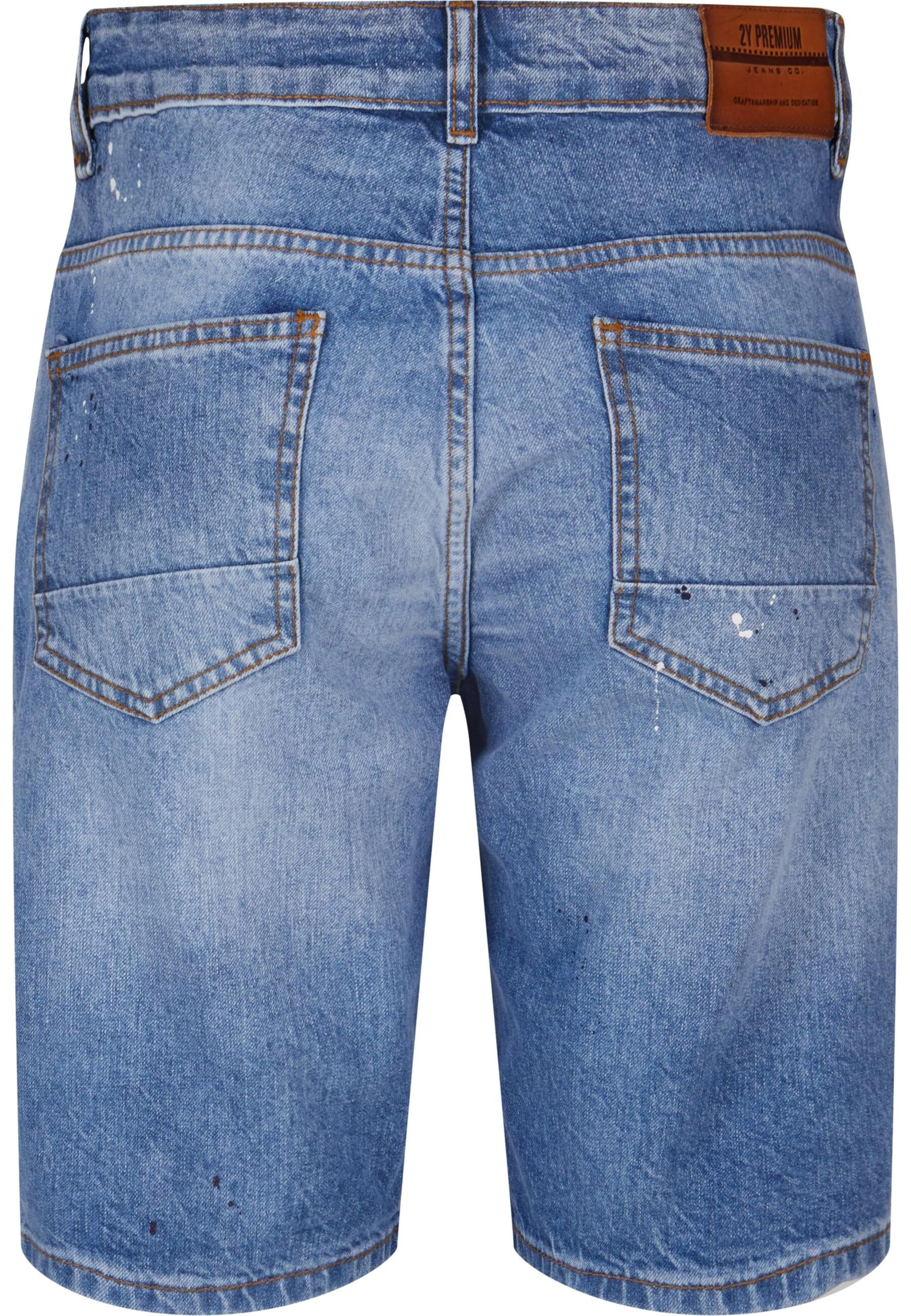 2Y Studios Shorts "2Y Studios Herren 2Y Destroyed Denim Shorts", (1 tlg.) günstig online kaufen