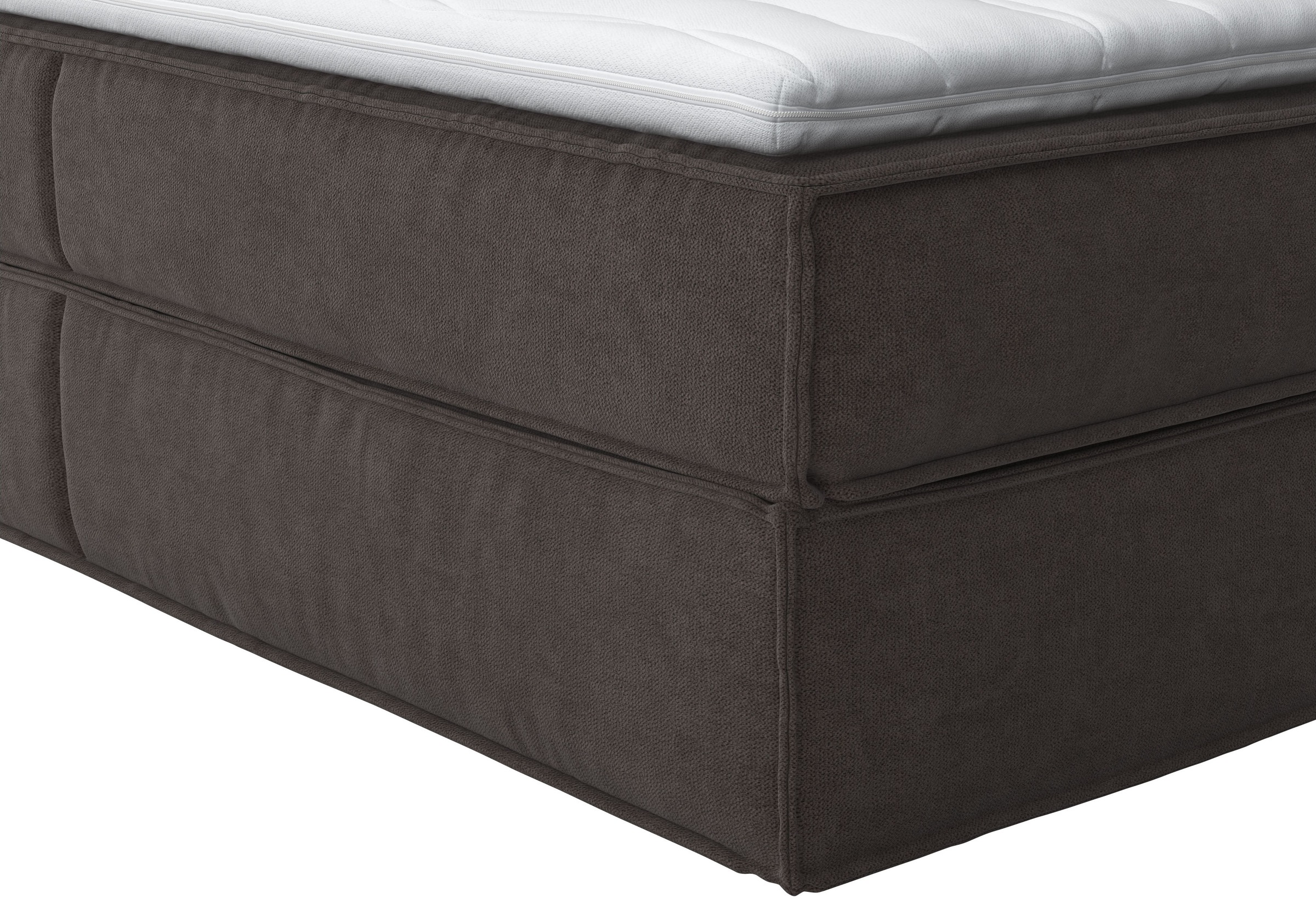Home affaire Boxspringbett »Milano«, Boxbett inkl. Topper, 2 Matratzen, Härtegrade H2, H3 und H4 wählbar