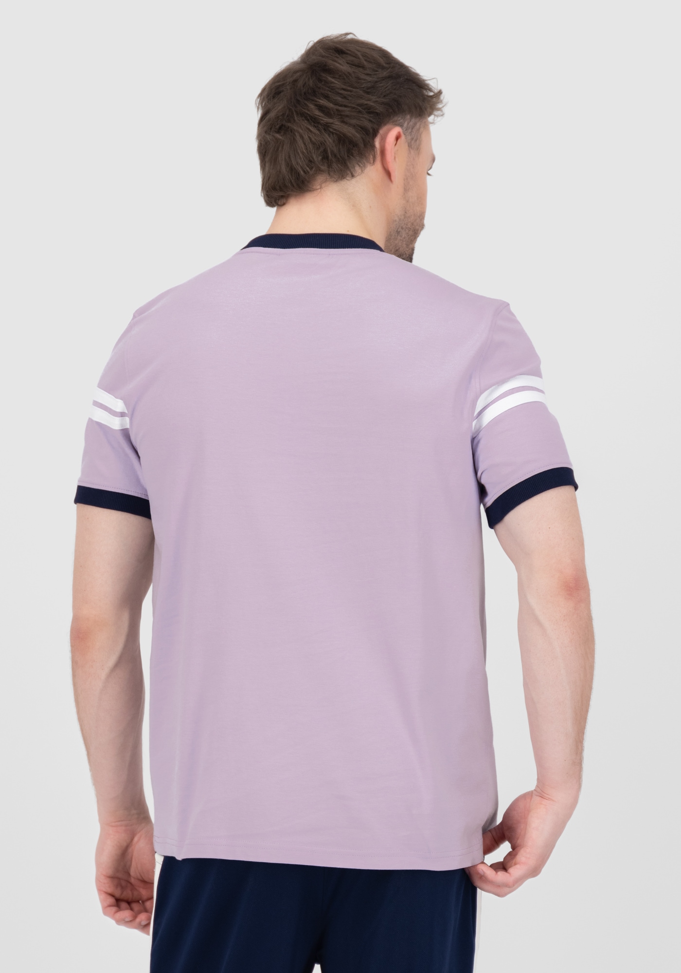 Sergio Tacchini T-Shirt »ORION DAVIS TEE Herren«, T-Shirt Herren, leichtes Kurzarmshirt, Sporttrikot, Outdoor, Sale