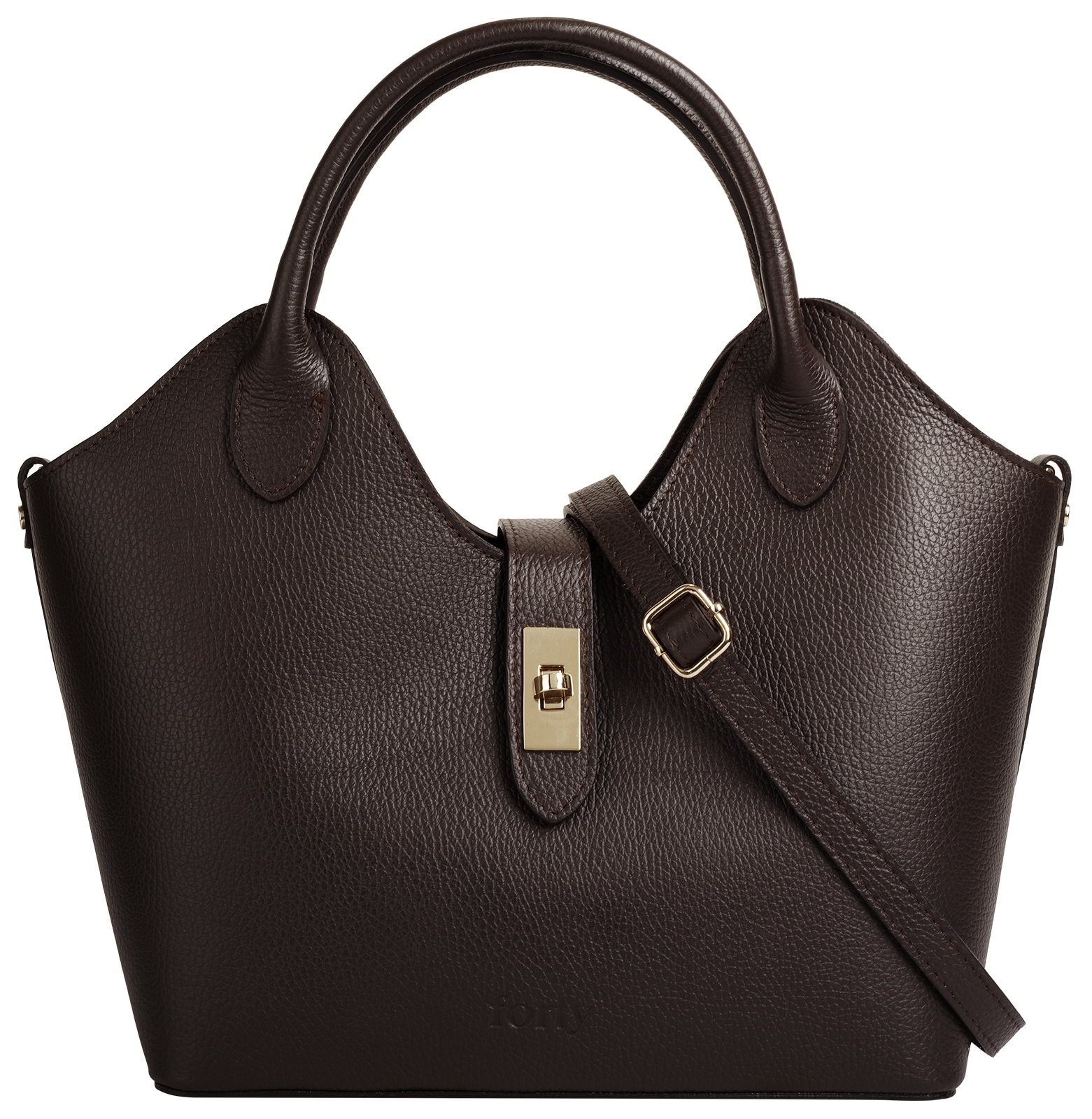 forty Shopper "LANVERRA - M" echt Leder, Made in Italy