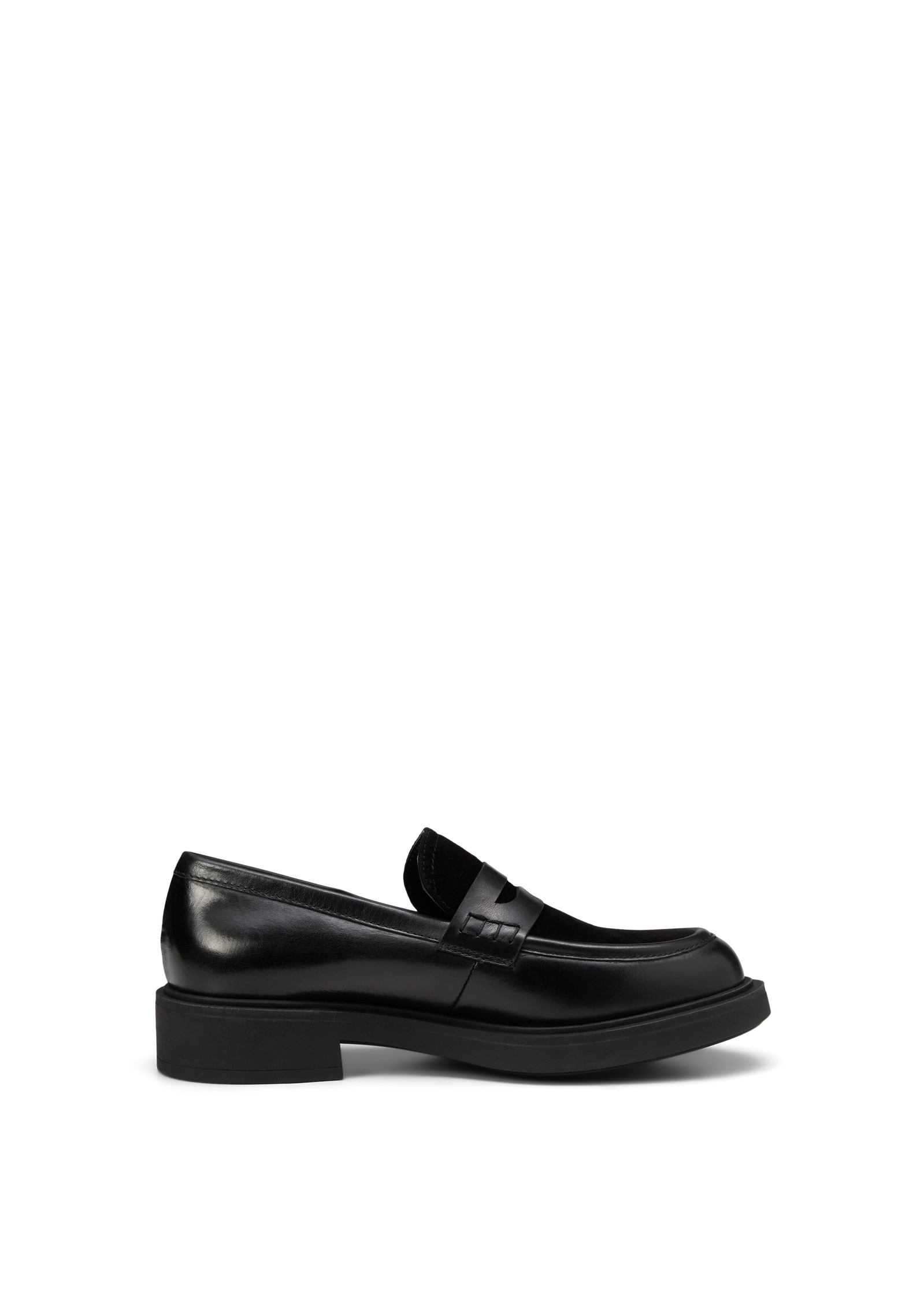 Marc O'Polo Loafer »aus Leder-Mix: glatt und Velours«