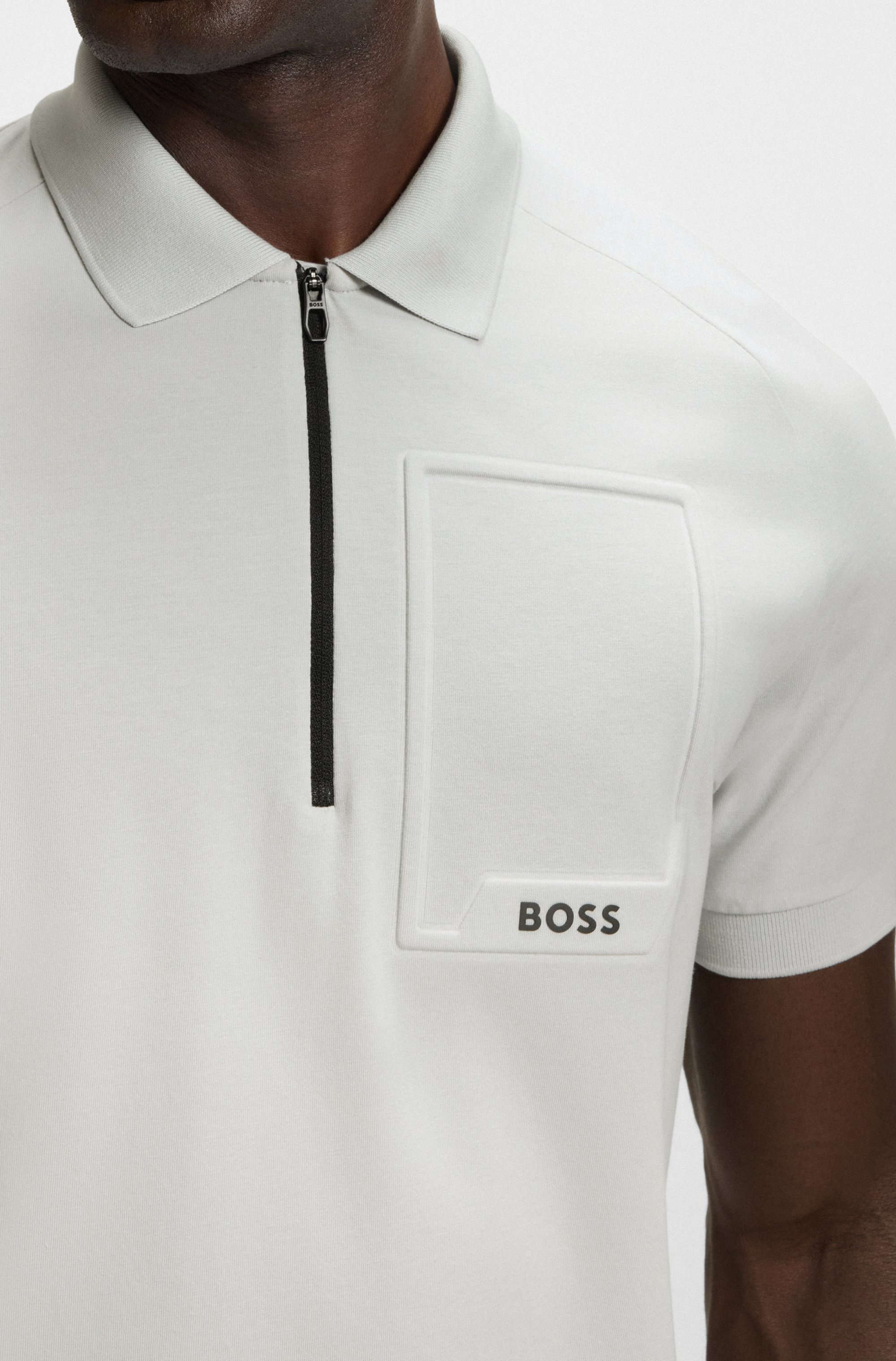 BOSS GREEN Poloshirt "Polo Urban Tech", mit feuchtigkeitsableitenden und sc günstig online kaufen