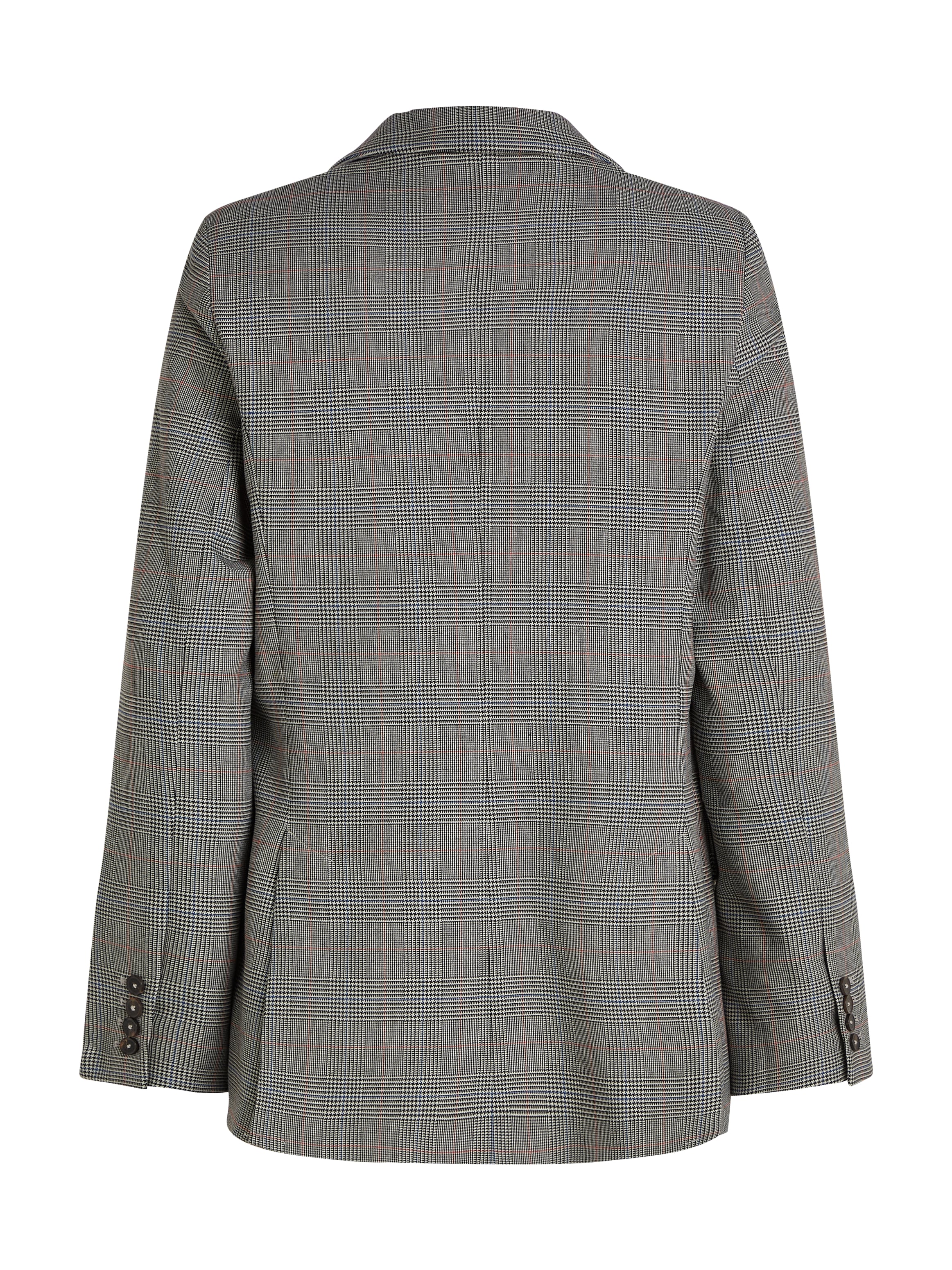 Tommy Hilfiger Kurzblazer »POW CHECK REGULAR BLAZER«, (Global Serie TH WOMEN), im Karodessin