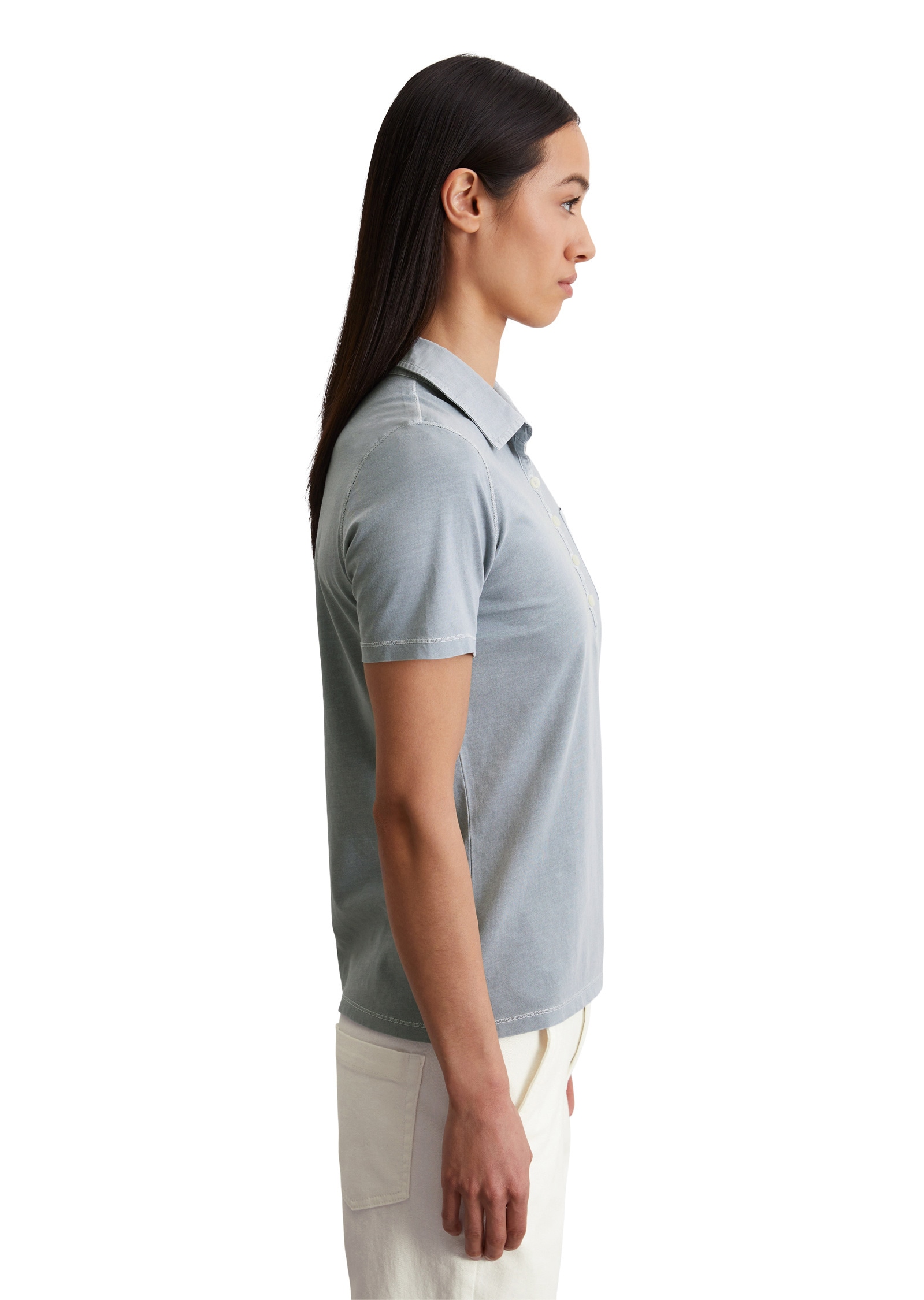 Marc OPolo Poloshirt "mit Material-Mix-Details" günstig online kaufen