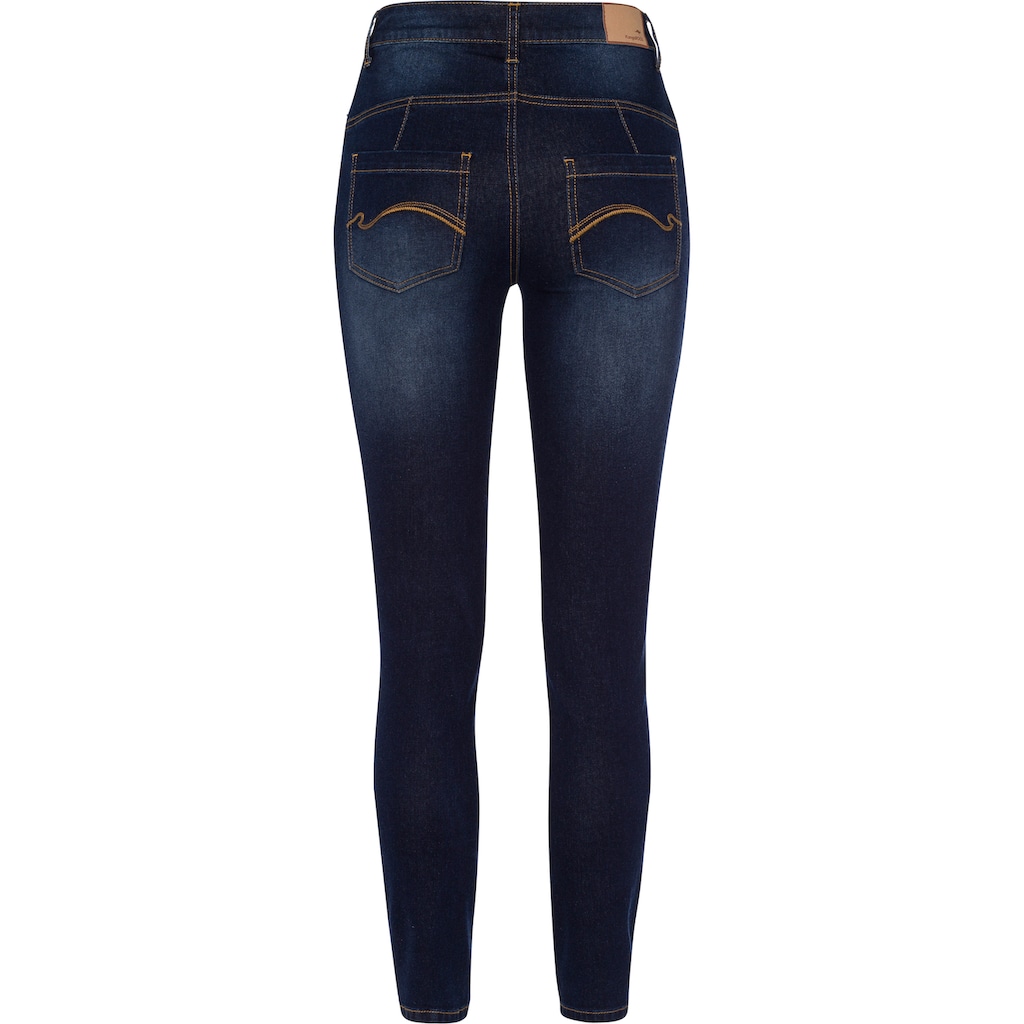 KangaROOS Slim-fit-Jeans »CROPPED HIGH WAIST SLIM FIT«, NEUE KOLLEKTION