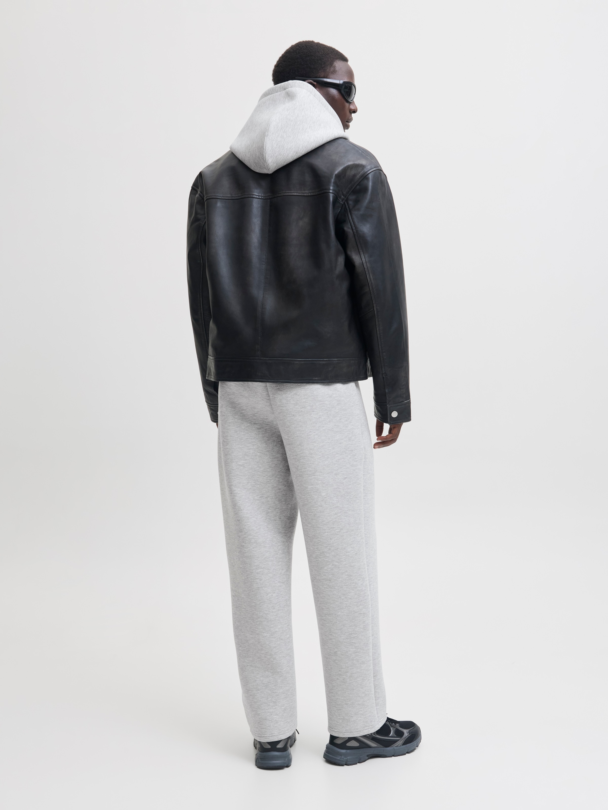 Jack & Jones Sweathose »JPSTBILL LEGACY SCUBA UNC SWT PANTS NOOS«  Materialmix, locker geschnitten