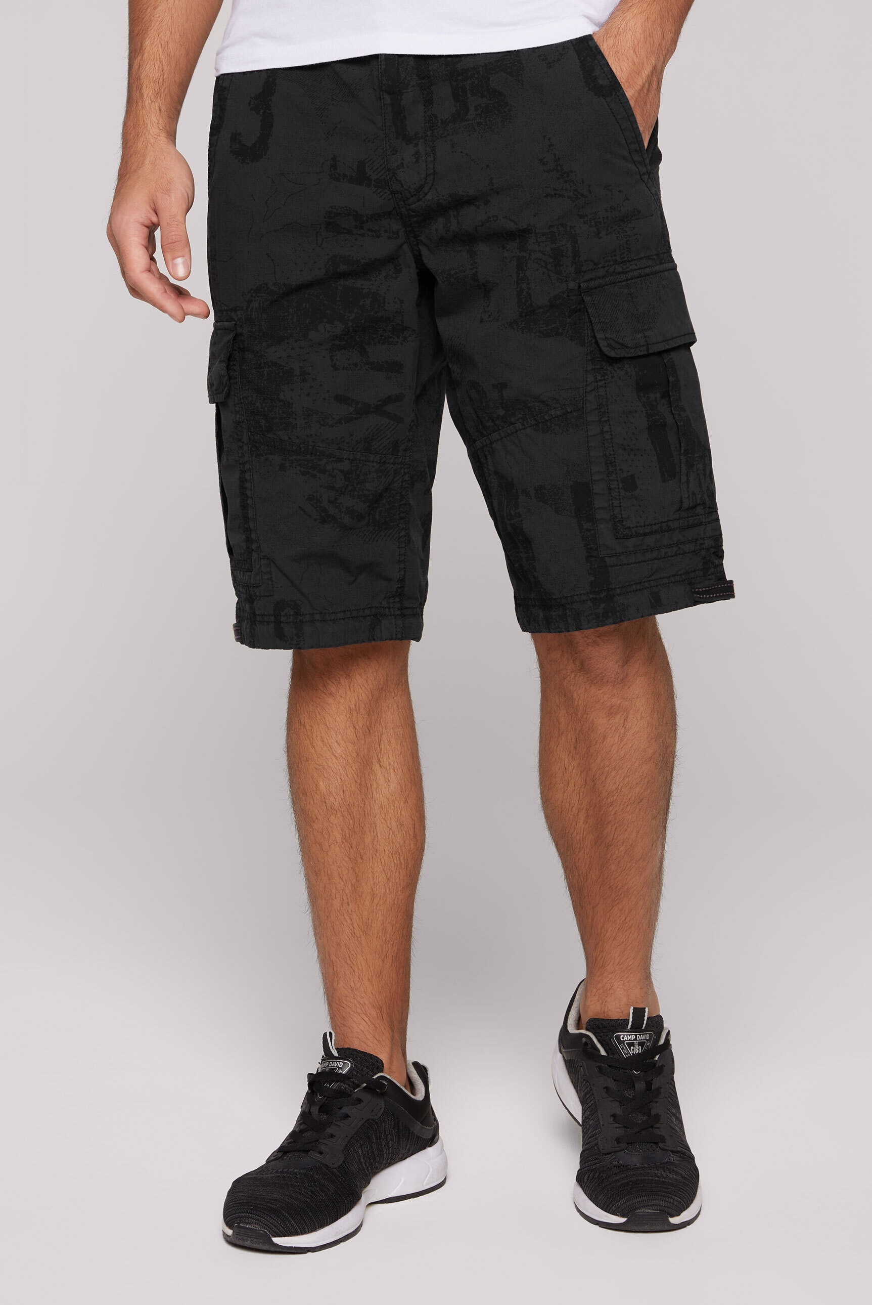 CAMP DAVID Cargoshorts, mit Bindeband am Saum kaufen