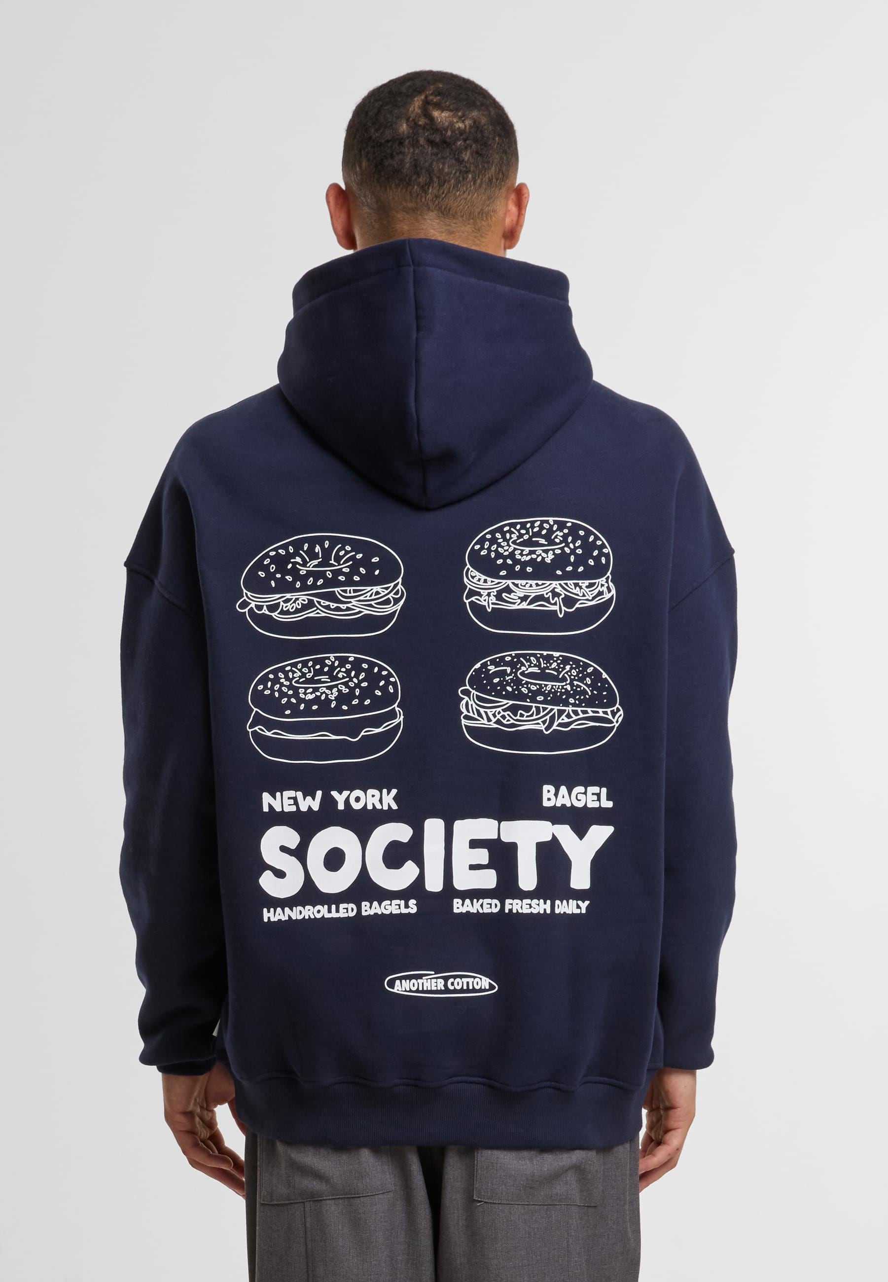Another Cotton Lab Kapuzensweatshirt »Another Cotton Lab Bagel Society Hoodie«, (1 tlg.)