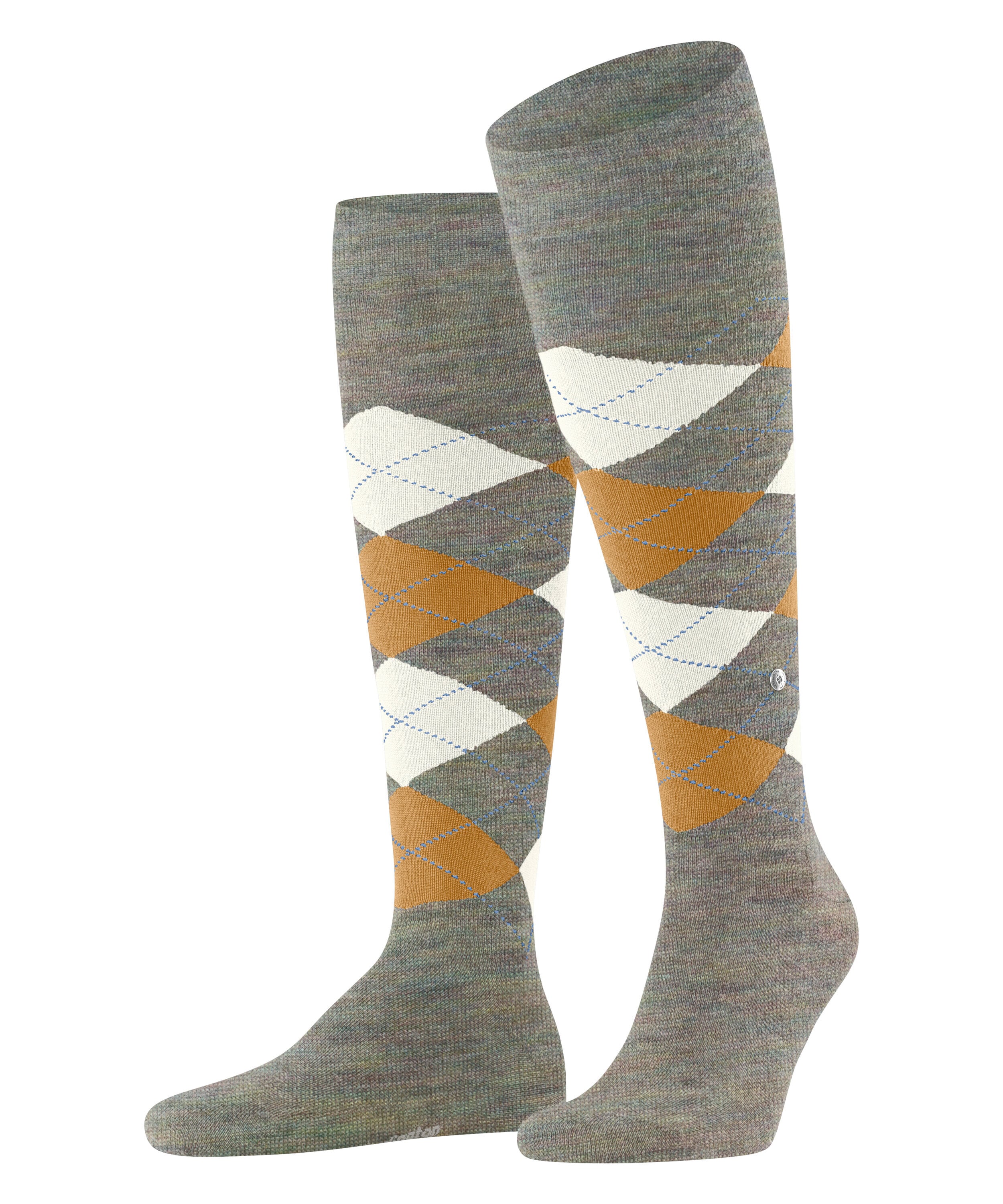 Burlington Kniestrümpfe "Melange Edinburgh" 1 Paar tlg.