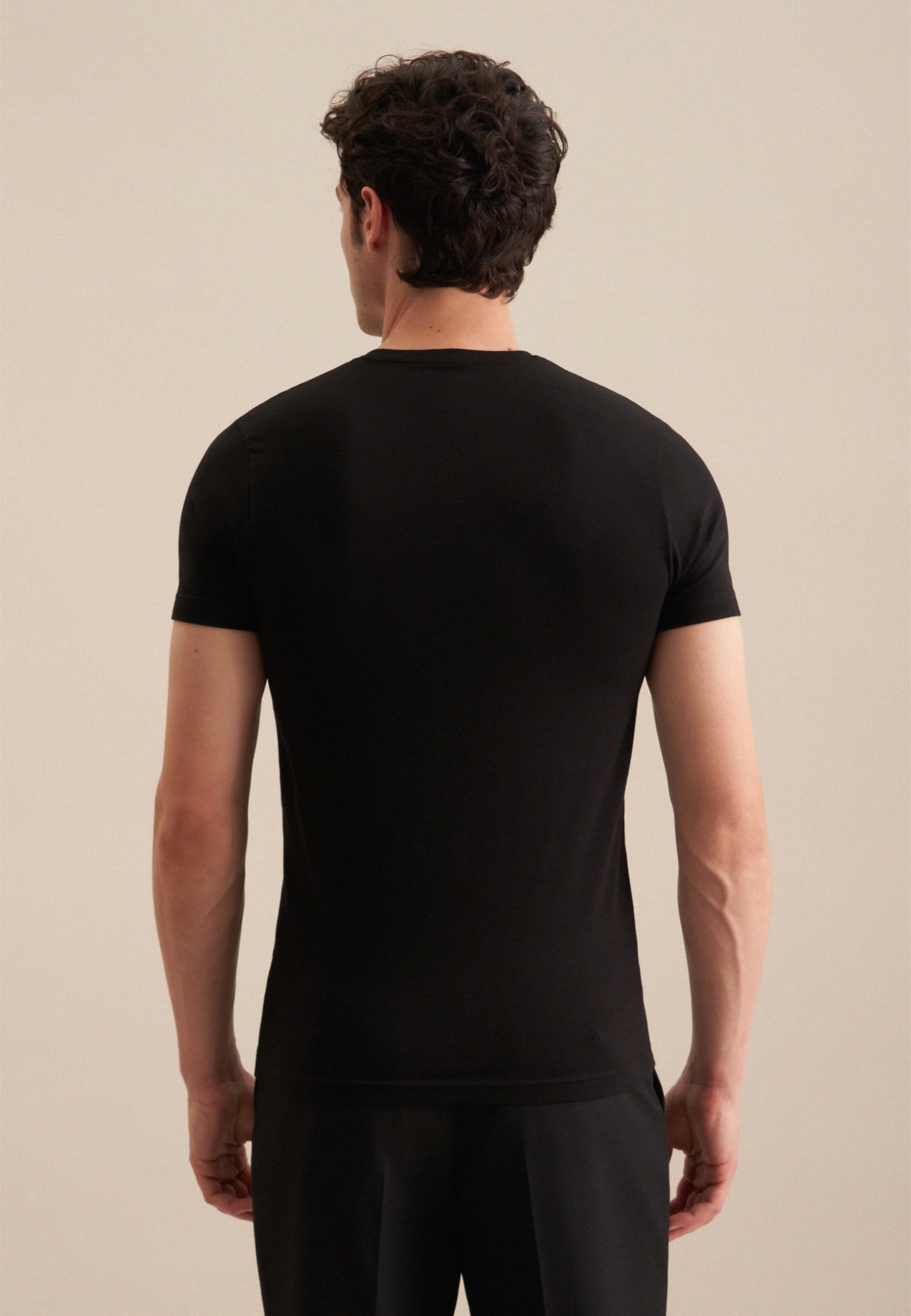 seidensticker T-Shirt, 1/2 Rundhals Uni günstig online kaufen