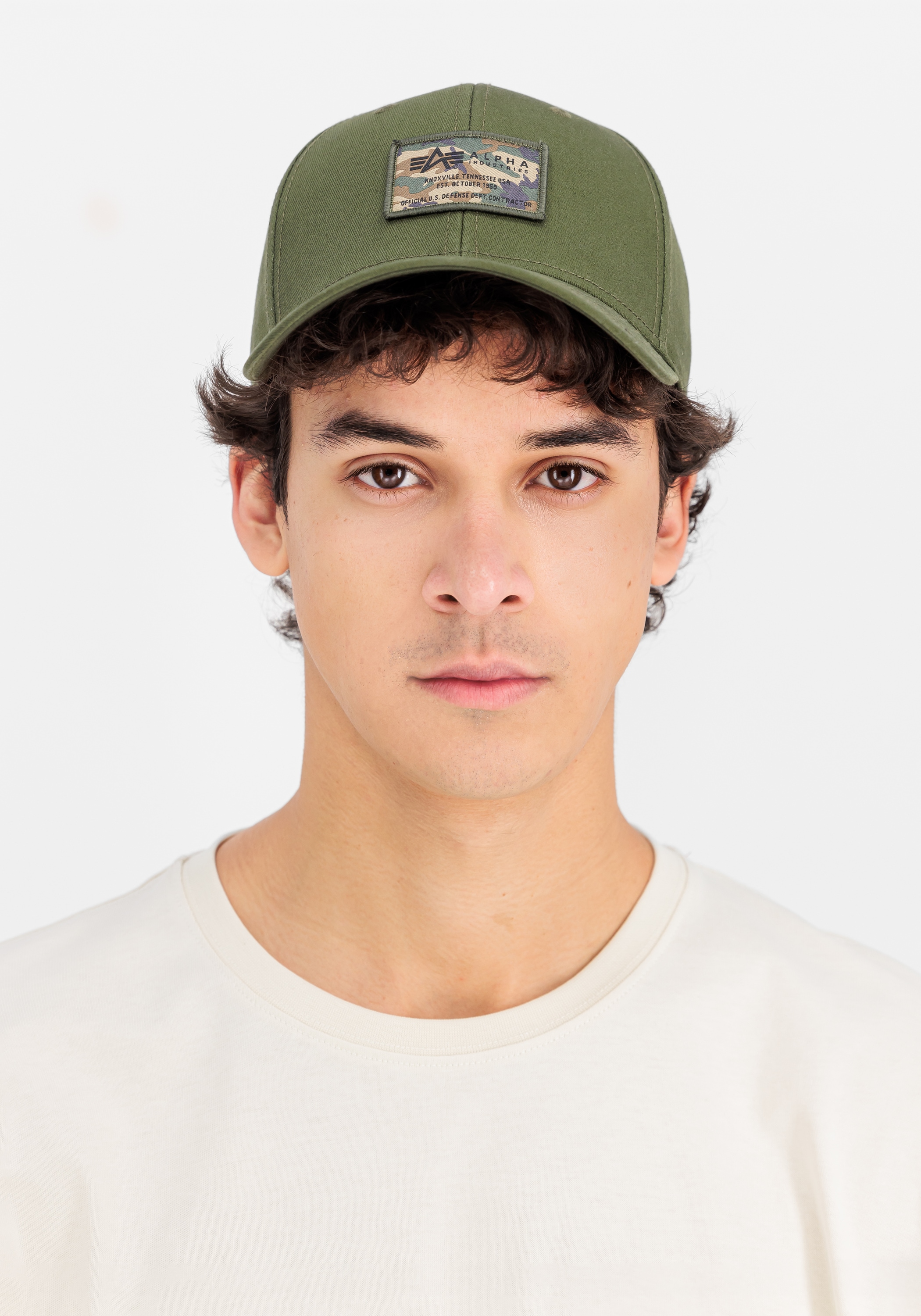 Alpha Industries Baseball Cap »Alpha Industries Accessoires - Headwear Crew Camo Cap«