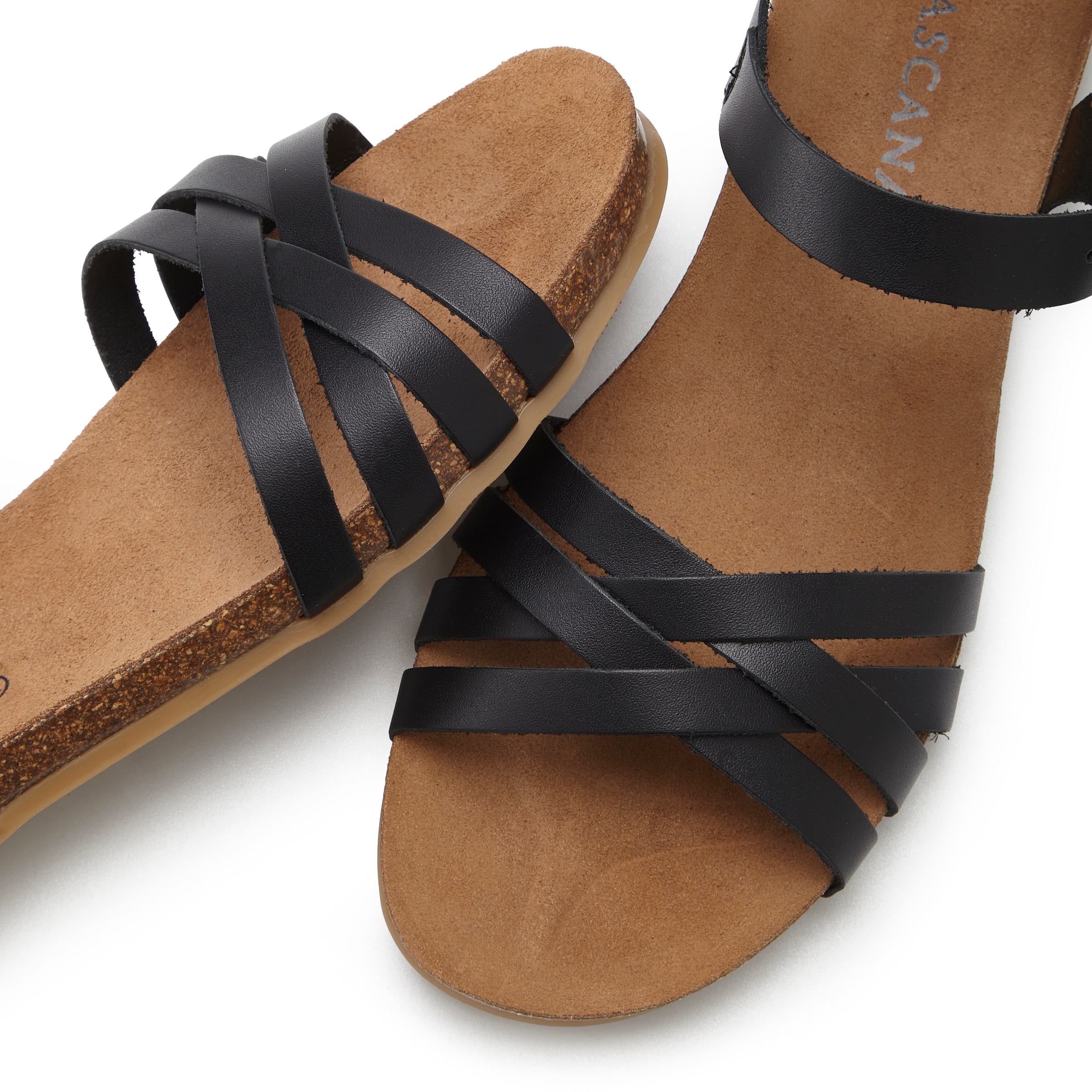 LASCANA Sandale »Sandalette, Sommerschuh«, aus Leder
