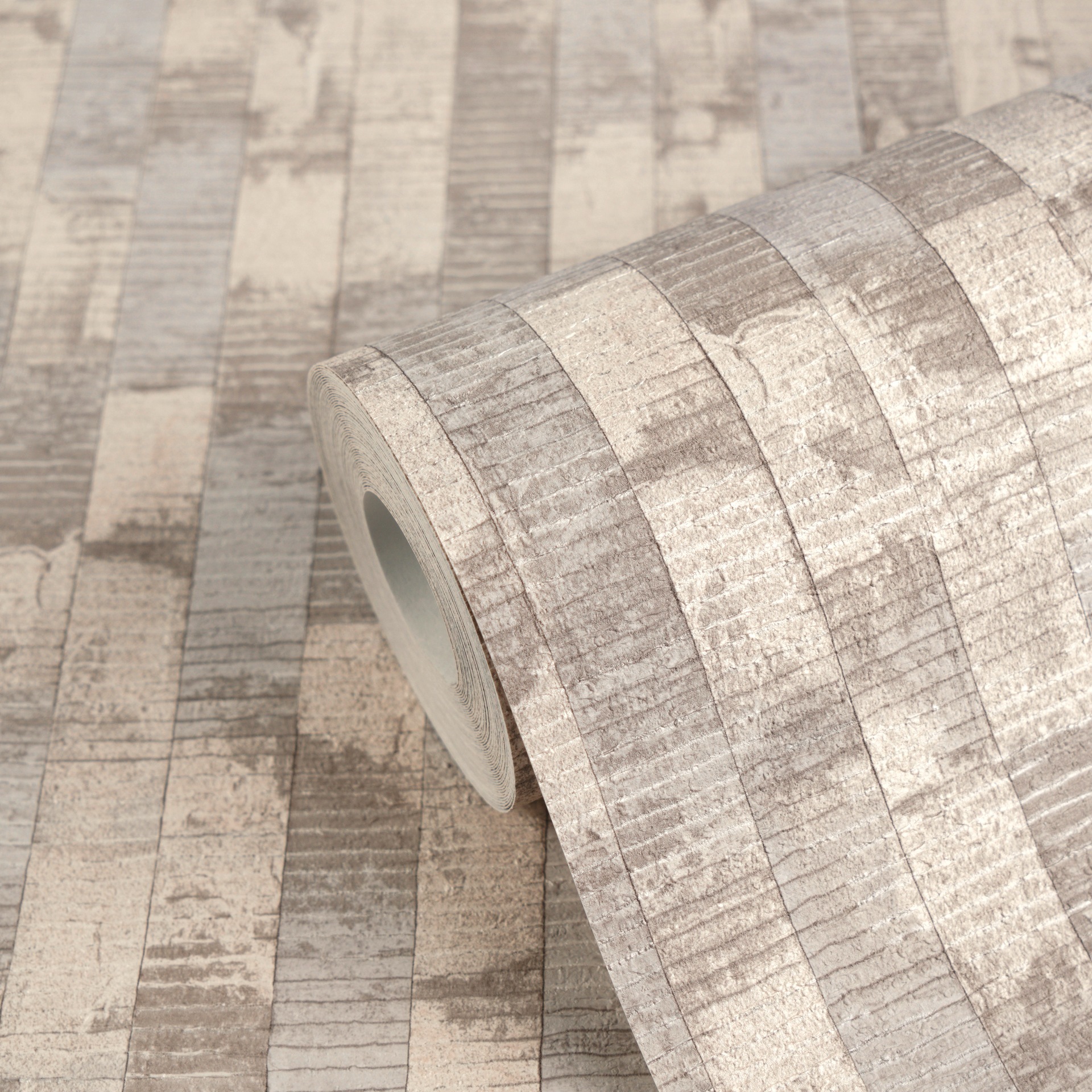 living walls Vliestapete »Vibes & Styles Daniel – Urban Lines Vliestapete« Holz leicht strukturiert Moderne Holzoptik mit feiner Struktur und dezentem Glanzeffekt