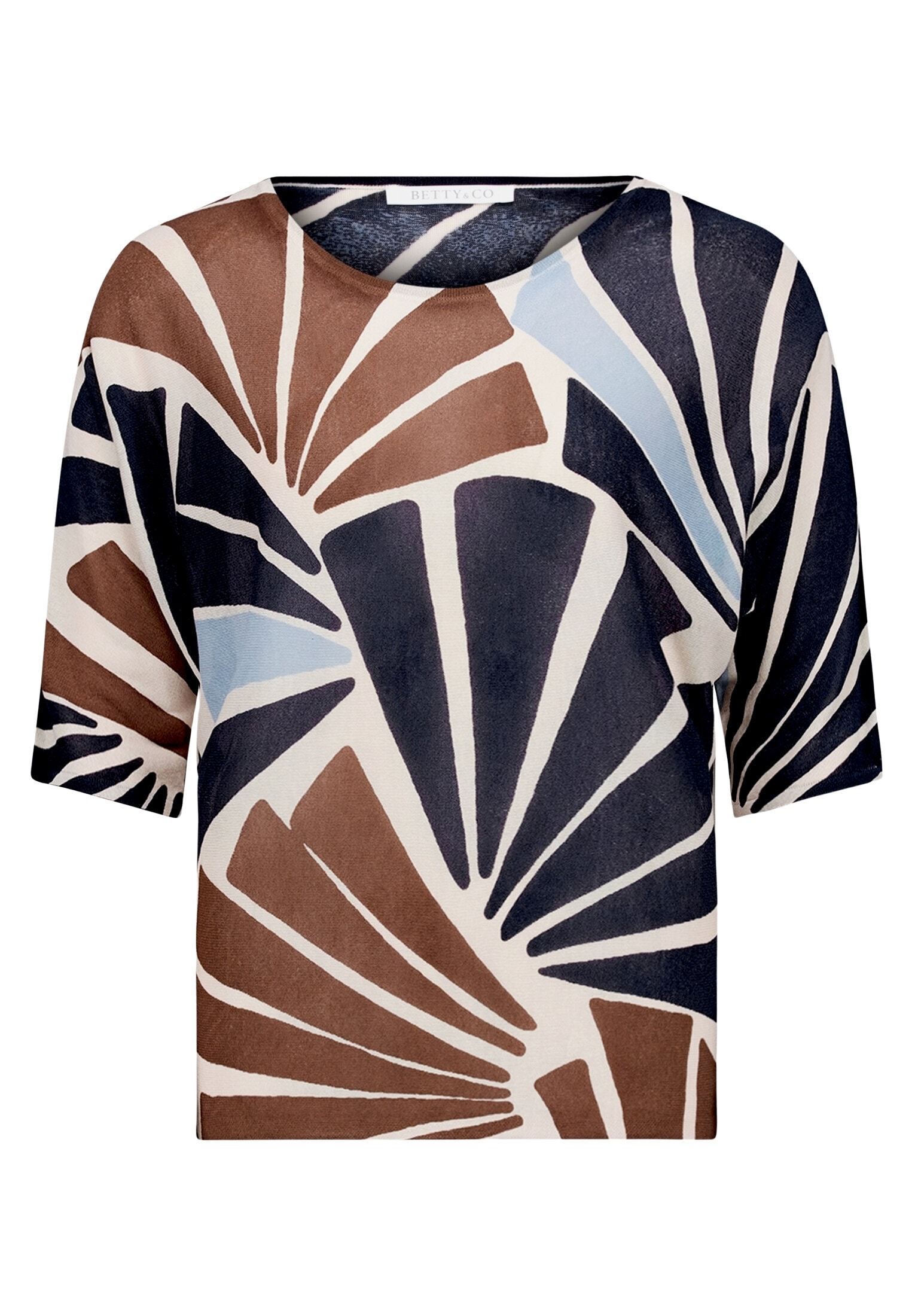 Betty&Co Strickpullover »Damen mit Print« 1 Druck