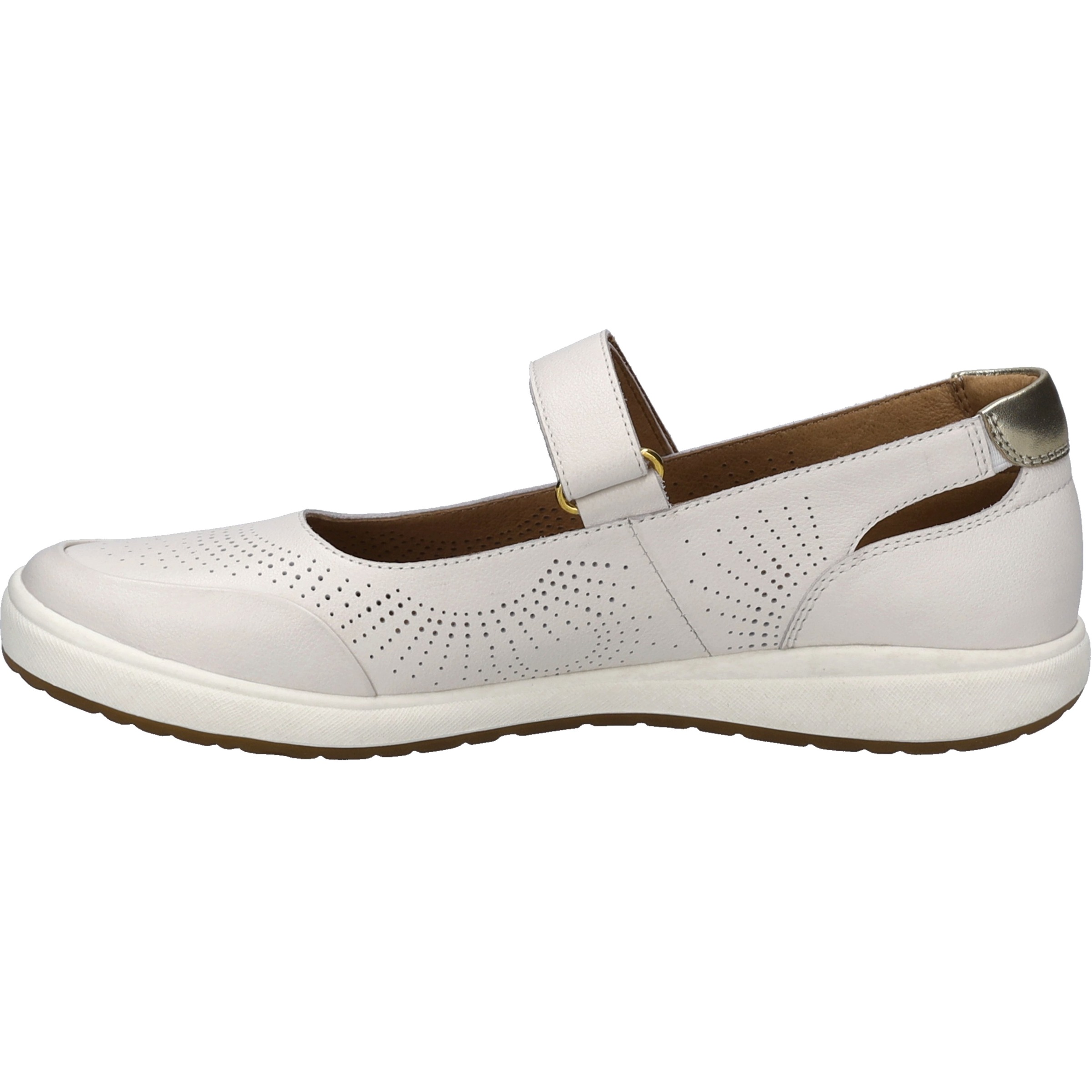 Thumbnail - Josef Seibel Slipper "Caren 68, weiss-gold"