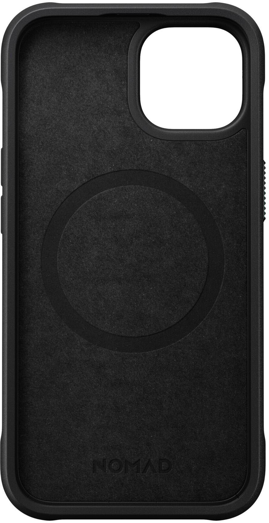 Nomad Handyhülle »Protective Case iPhone 14«, Polycarbonat und matter PET-Rückseite