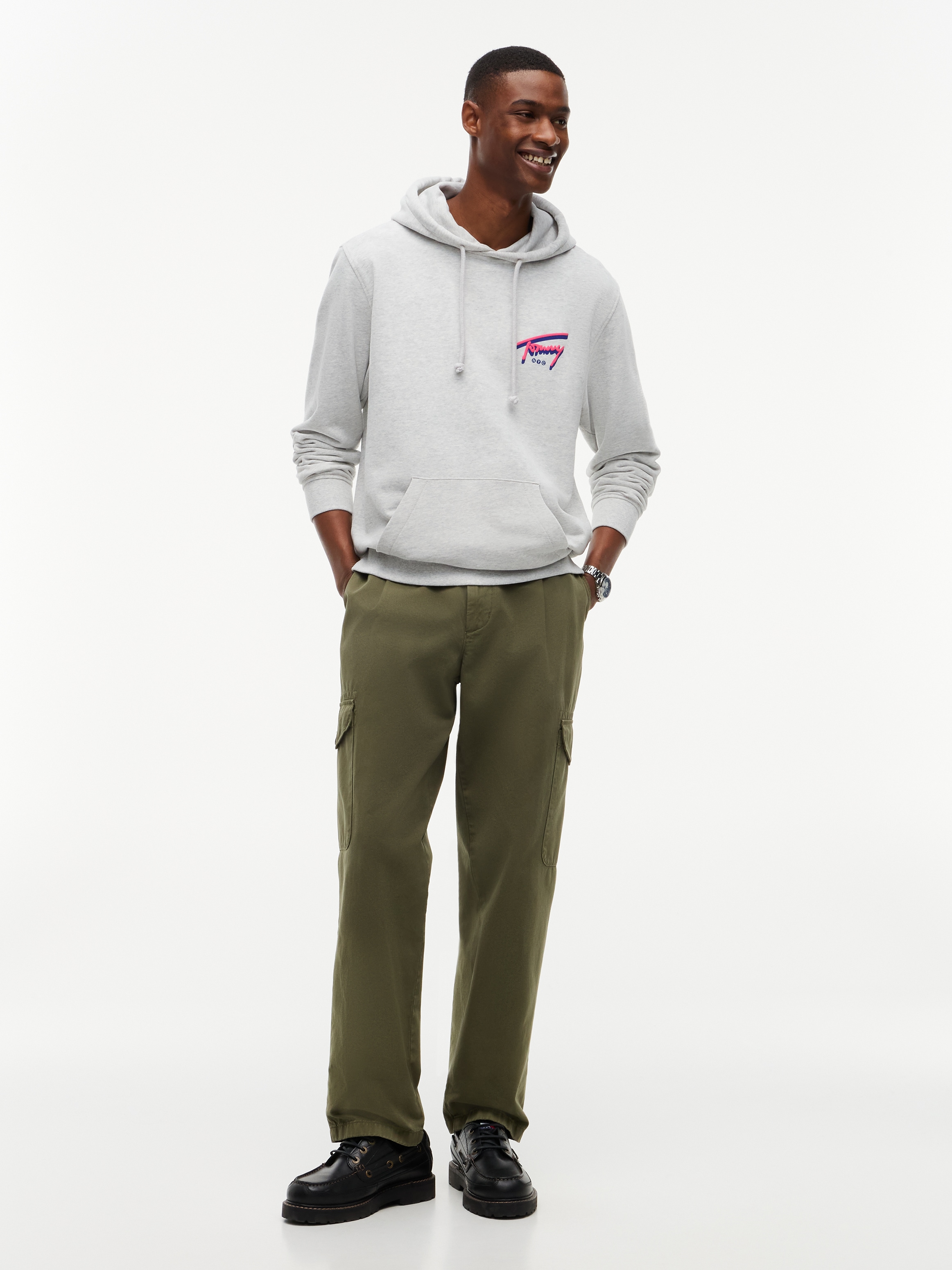 Tommy Jeans Kapuzensweatshirt »REGULAR NYC SIGNATURE HOODIE«, Regular fit mit Kapuze
