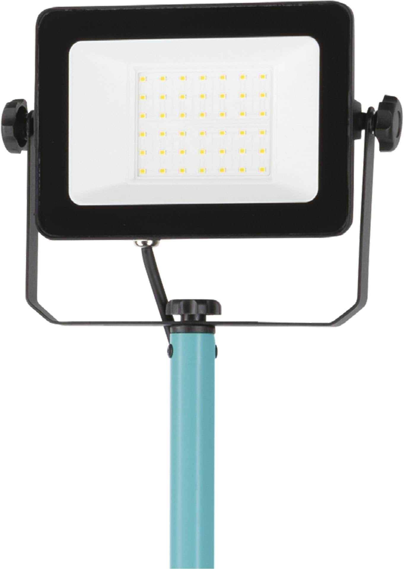 EGLO Deckenleuchte »AVELAR Strahler - Alu, Kunststoff - LED - 30W - IP65« LED-Modul 1 Stk. Neutralweiß Baustrahler, Arbeitsleuchte, Arbeitsscheinwerfer, L75xB68,5xH180,5 cm