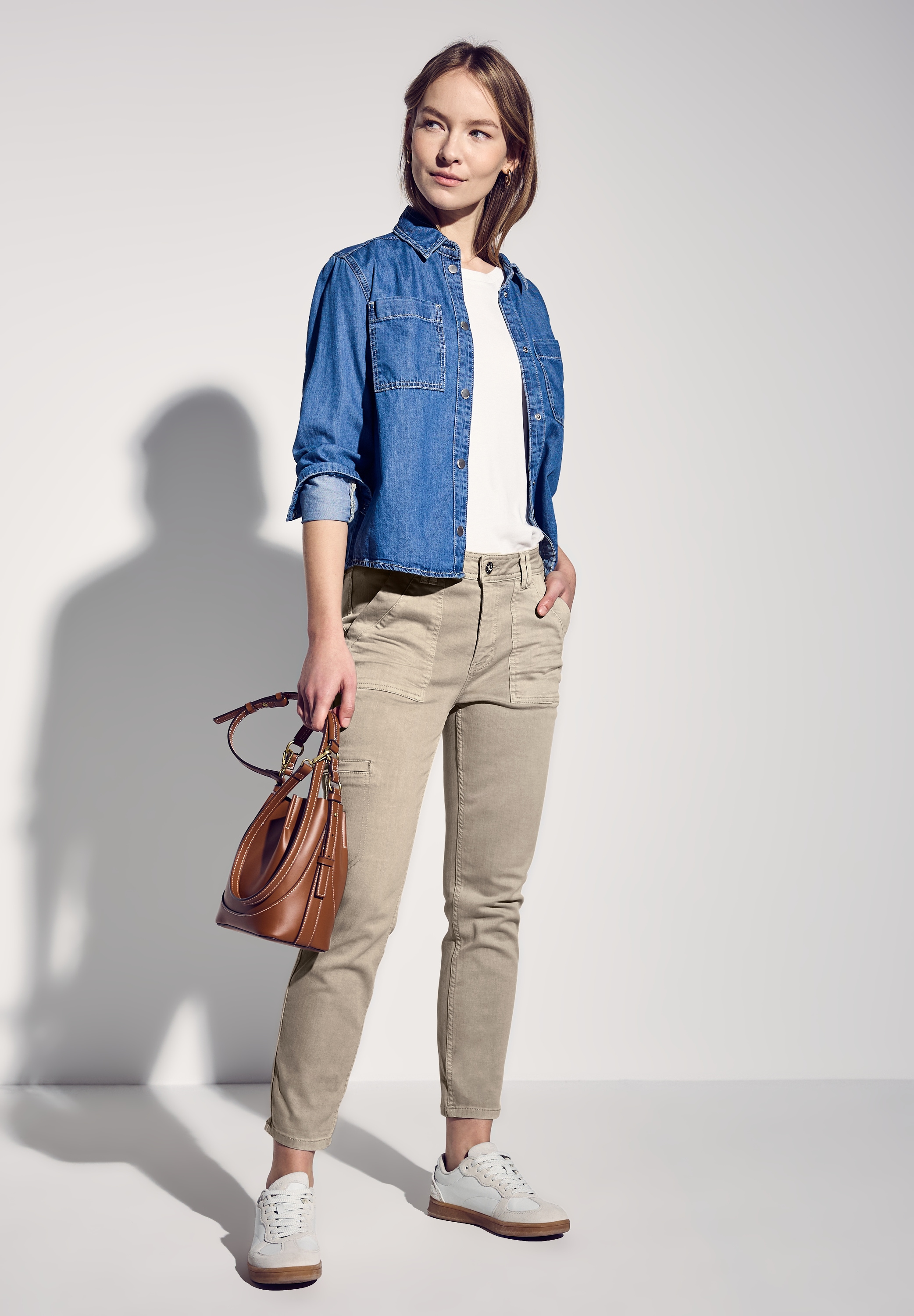 STREET ONE Cargojeans, mit Stretch