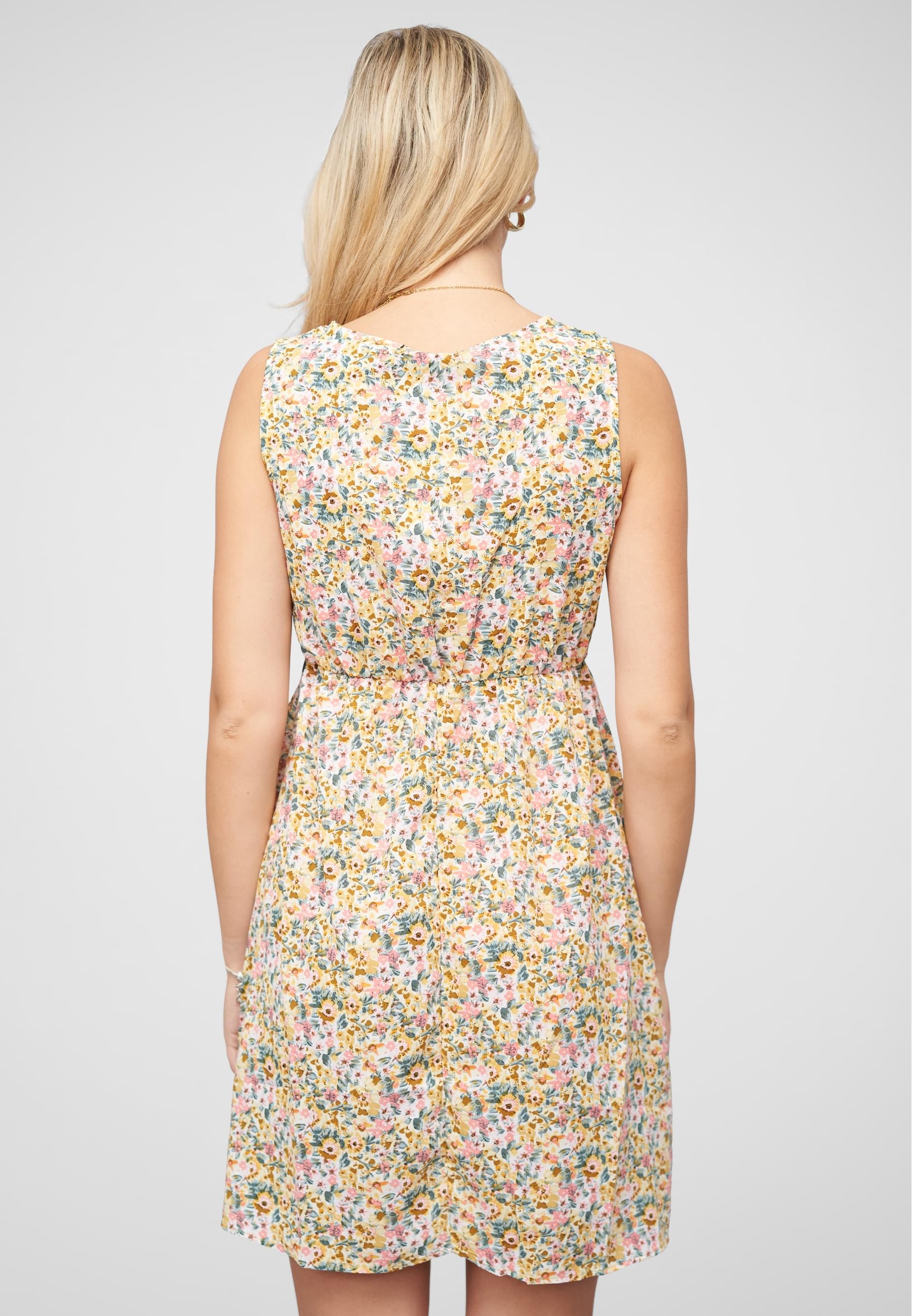 CLOUD 5IVE Shirtkleid »CLOUD 5IVE Leichtes Sommerkleid mit Knopfleiste« 1 Stk. tlg.